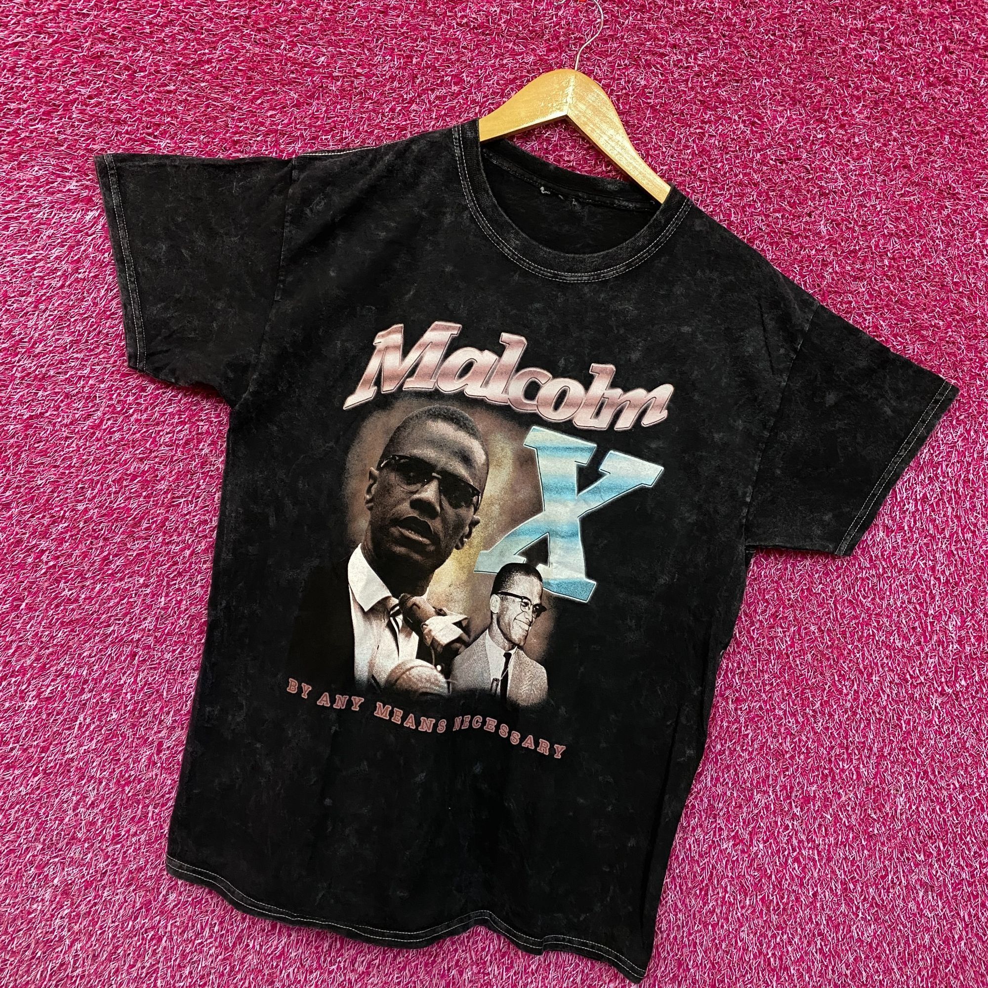Other Malcom X By Any Means Necessary American Legend Tee L Size US L / EU 52-54 / 3 - 3 Thumbnail