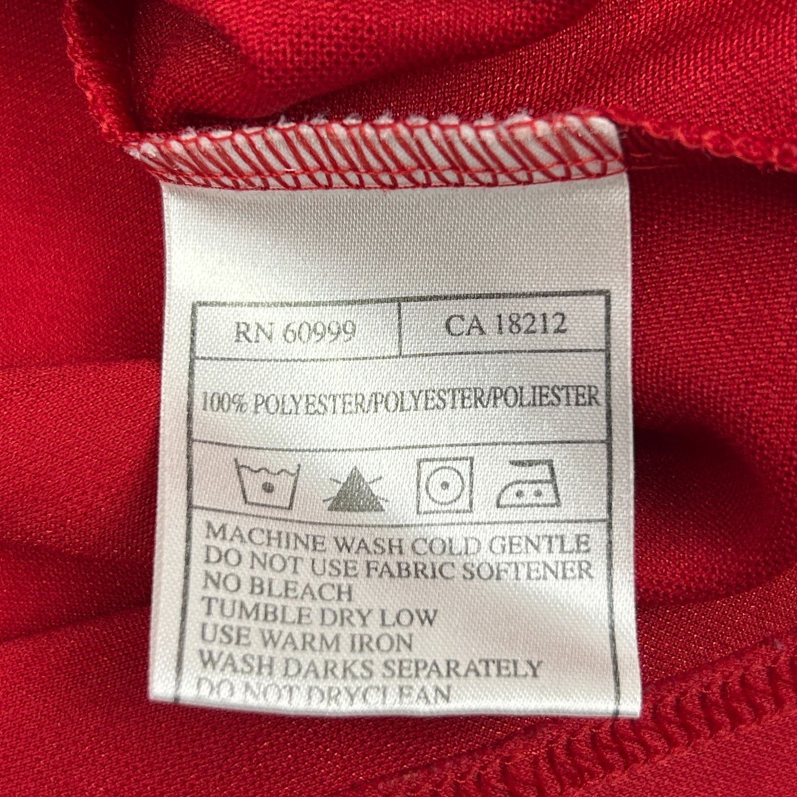 Antigua Houston Rockets Golf Polo Shirt Red Partner Classic X-Large Size US XL / EU 56 / 4 - 7 Thumbnail