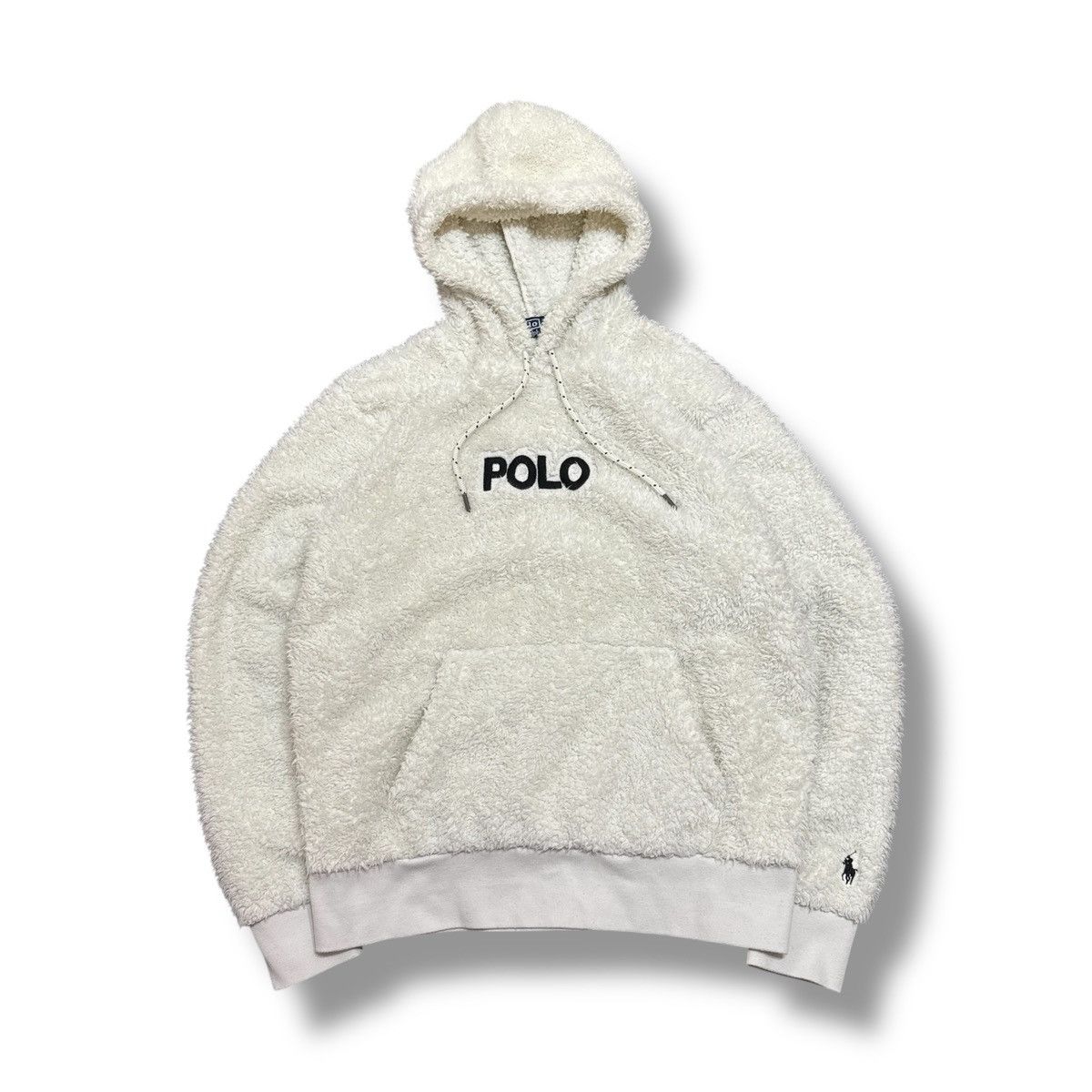 Polo Ralph Lauren Polo Ralph Lauren Sherpa Fleece Hoodie Size US S / EU 44-46 / 1 - 1 Thumbnail