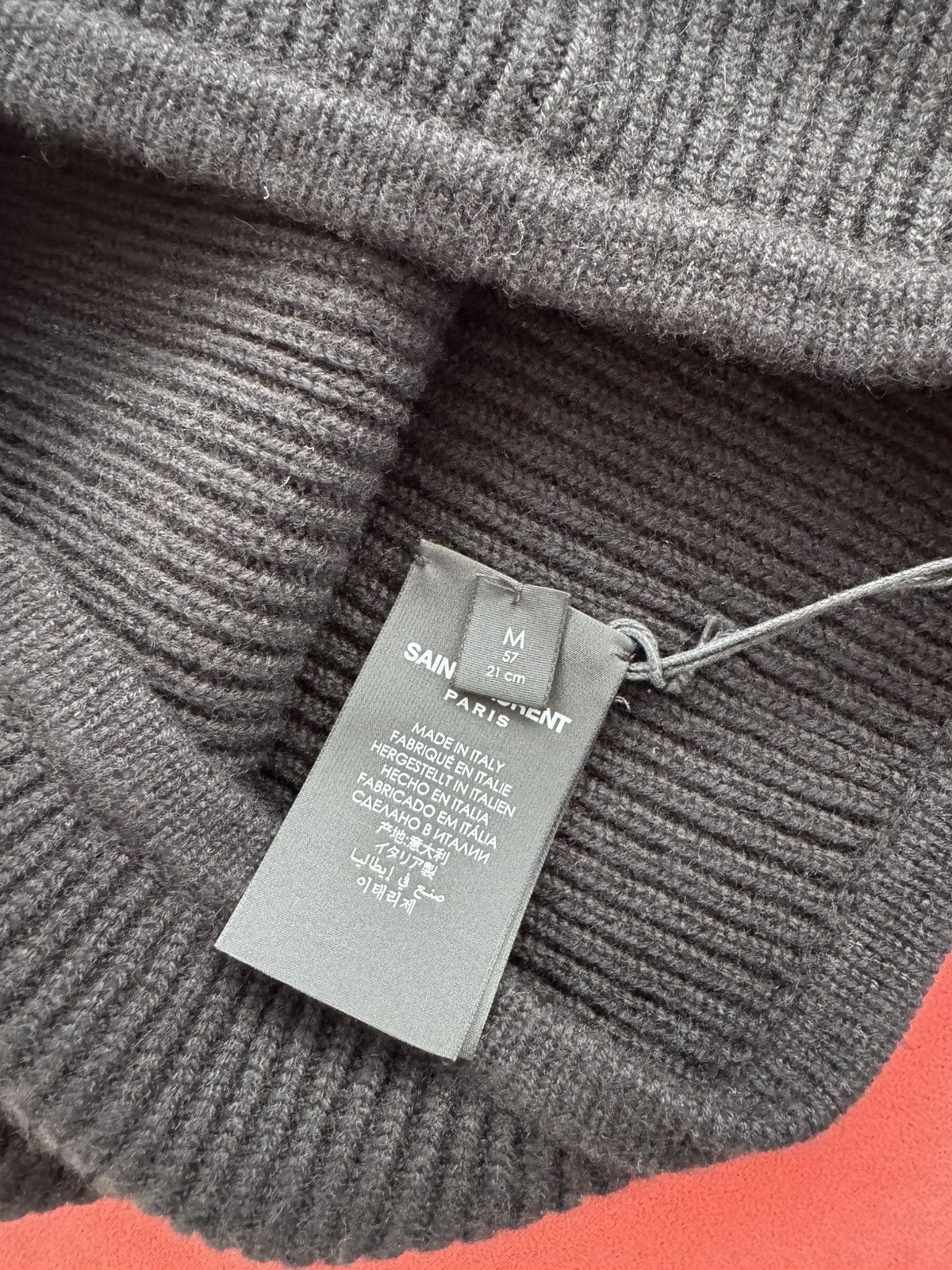 Saint Laurent Paris Saint Laurent NEW cashmere balaclava, one size Size ONE SIZE - 5 Thumbnail