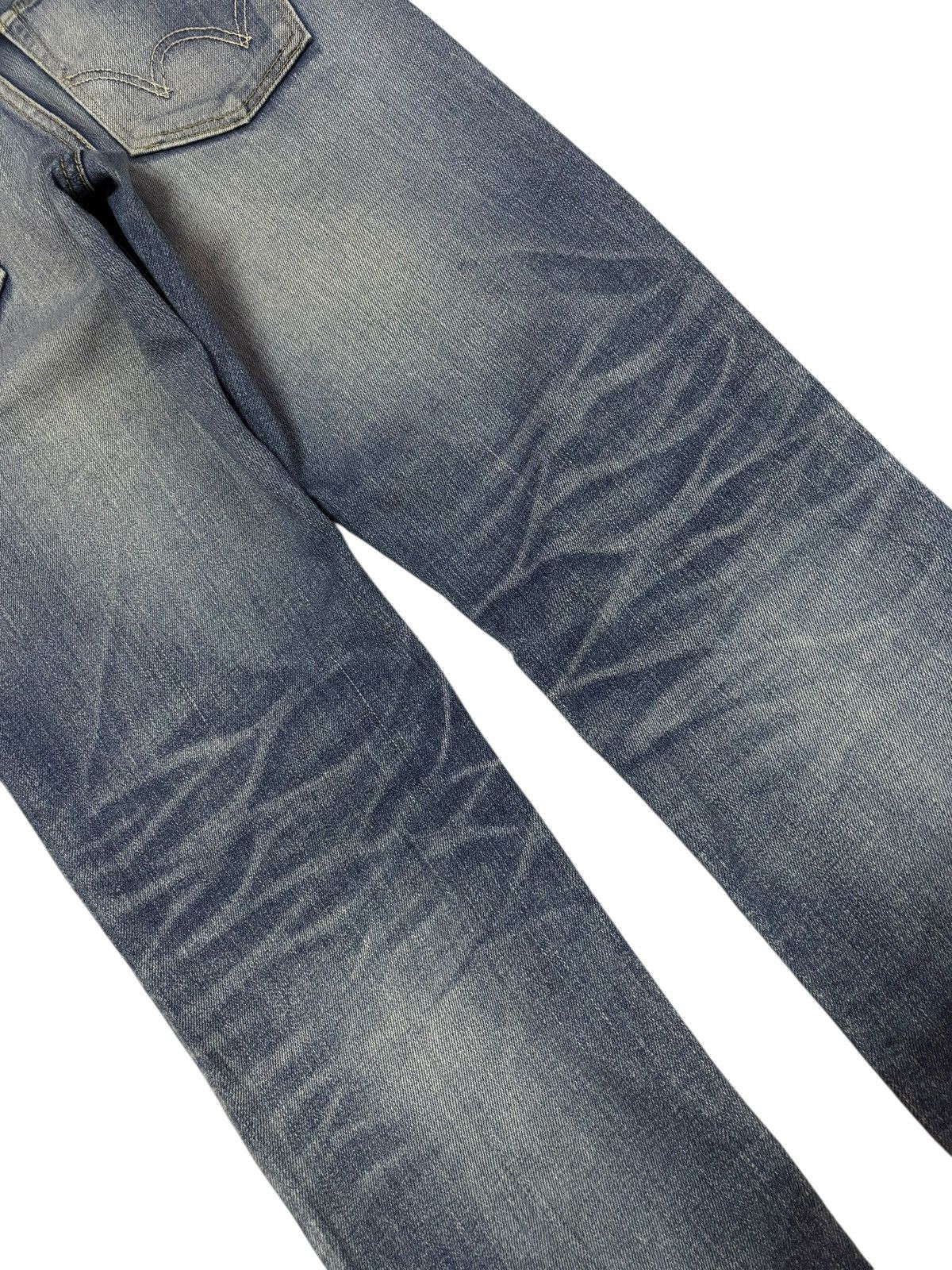 Edwin Vtg Edwin Japan Faded Distressed Jeans Size US 29 - 7 Thumbnail