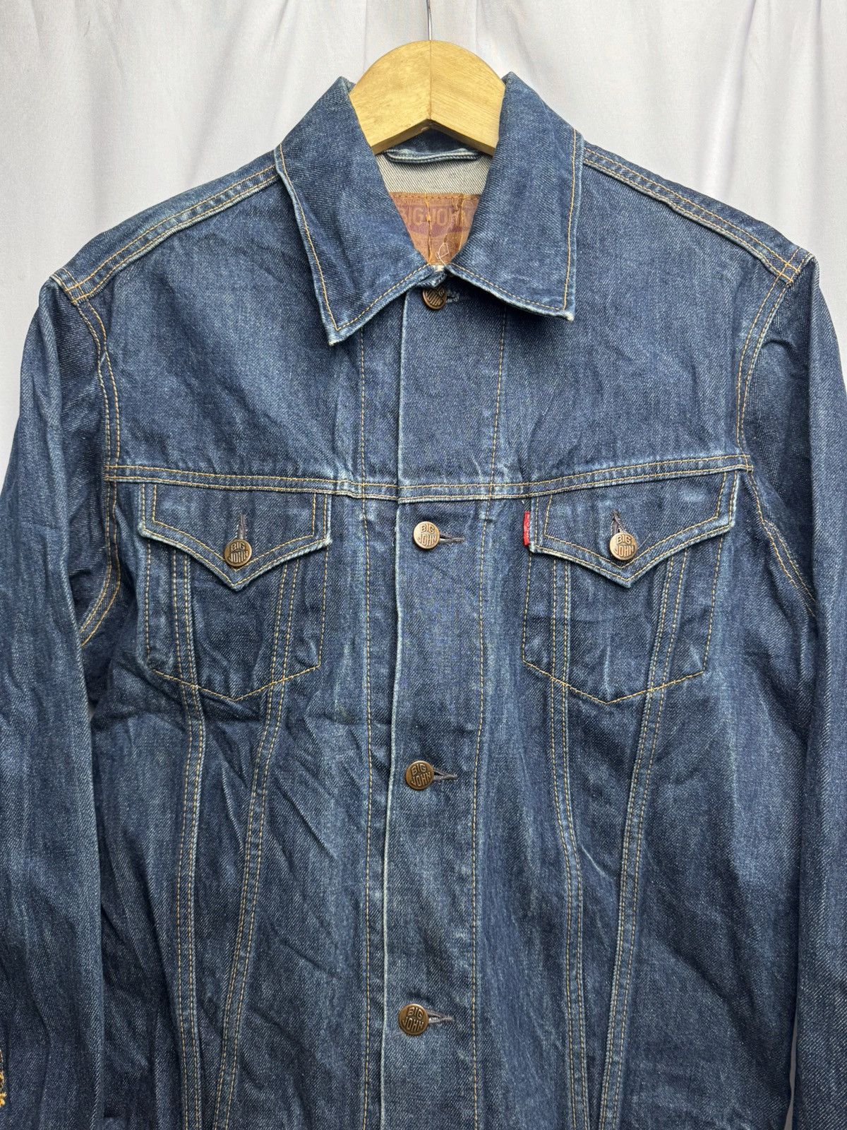 Japanese Brand Big John Denim Jacket Vintage Japanese Size US M / EU 48-50 / 2 - 3 Thumbnail