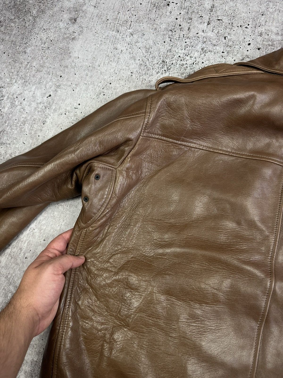 Porsche Design 000/600 Porsche Design Limited Edition Leather Jacket Size US XL / EU 56 / 4 - 11 Thumbnail