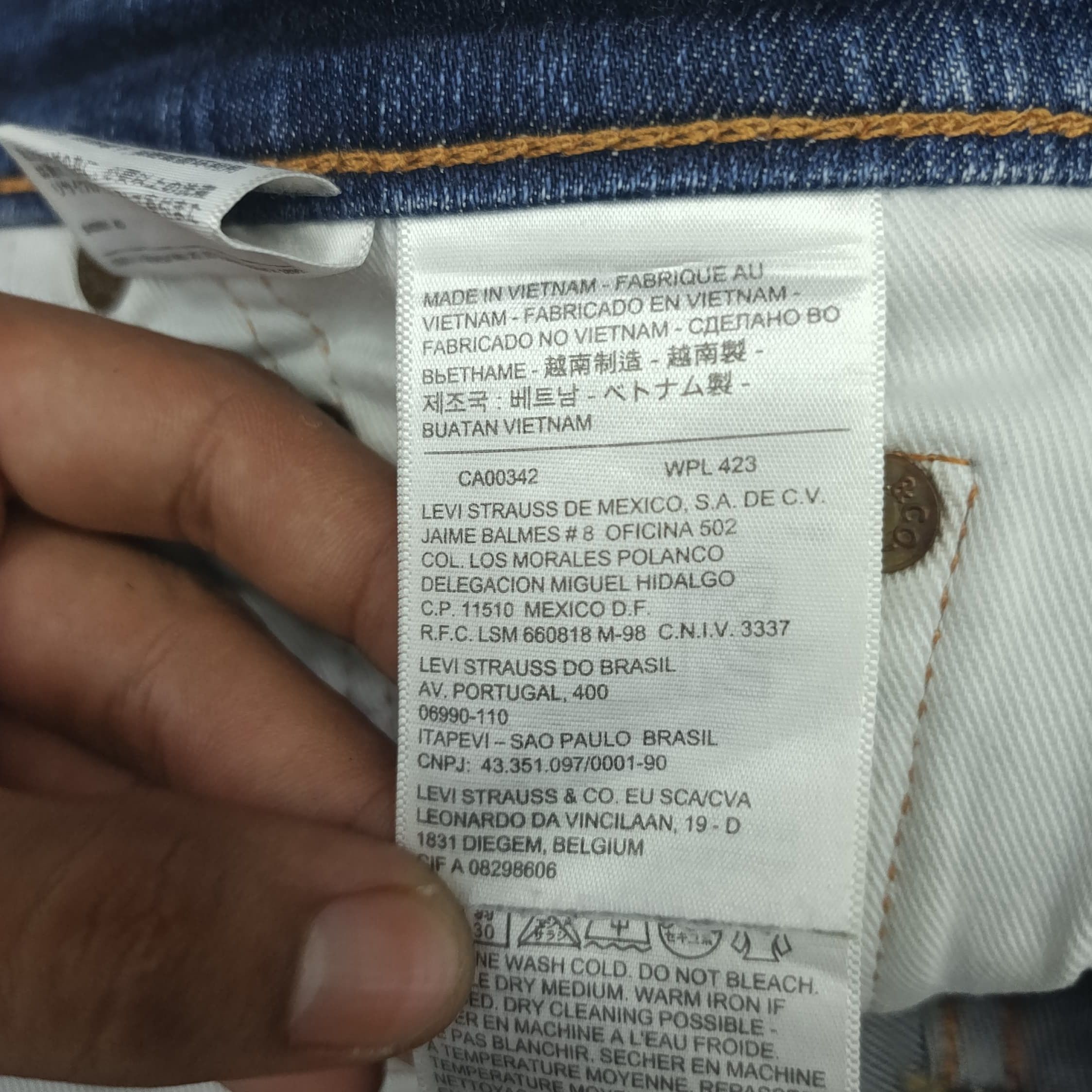 Levi's Vintage Levis 511 Distressed Denim Kurt Cobain Style Size US 30 / EU 46 - 15 Thumbnail