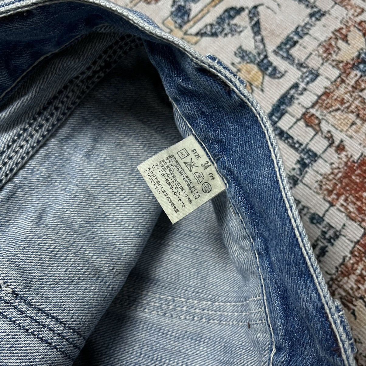 Levi's × Vintage Levi's Fatique Lot 702 Y2K Style Denim Pants Size US 34 / EU 50 - 4 Thumbnail