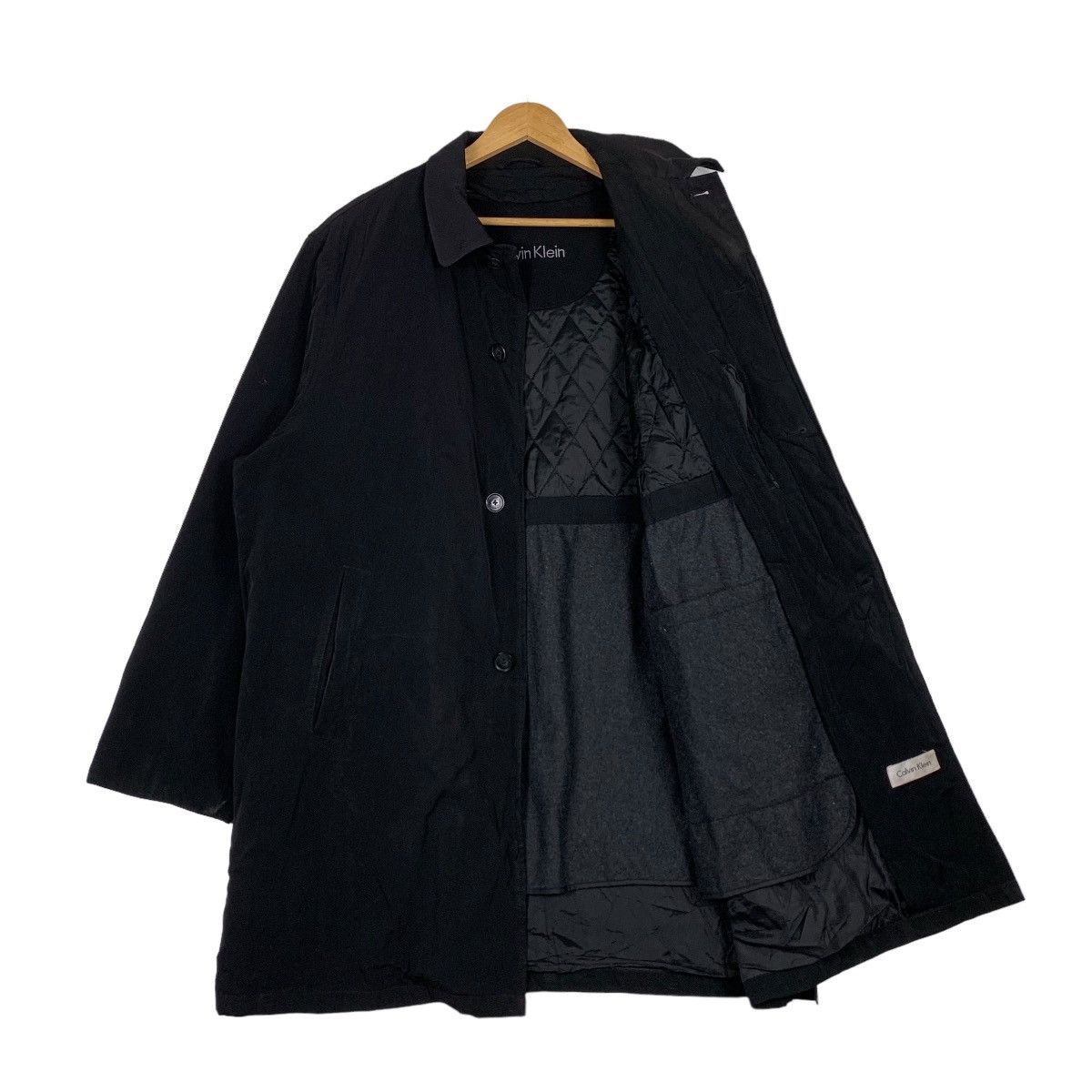 Calvin Klein CALVIN KLEIN Button Casual Collared Coat Jacket #1151-C53 Size US XL / EU 56 / 4 - 9 Thumbnail
