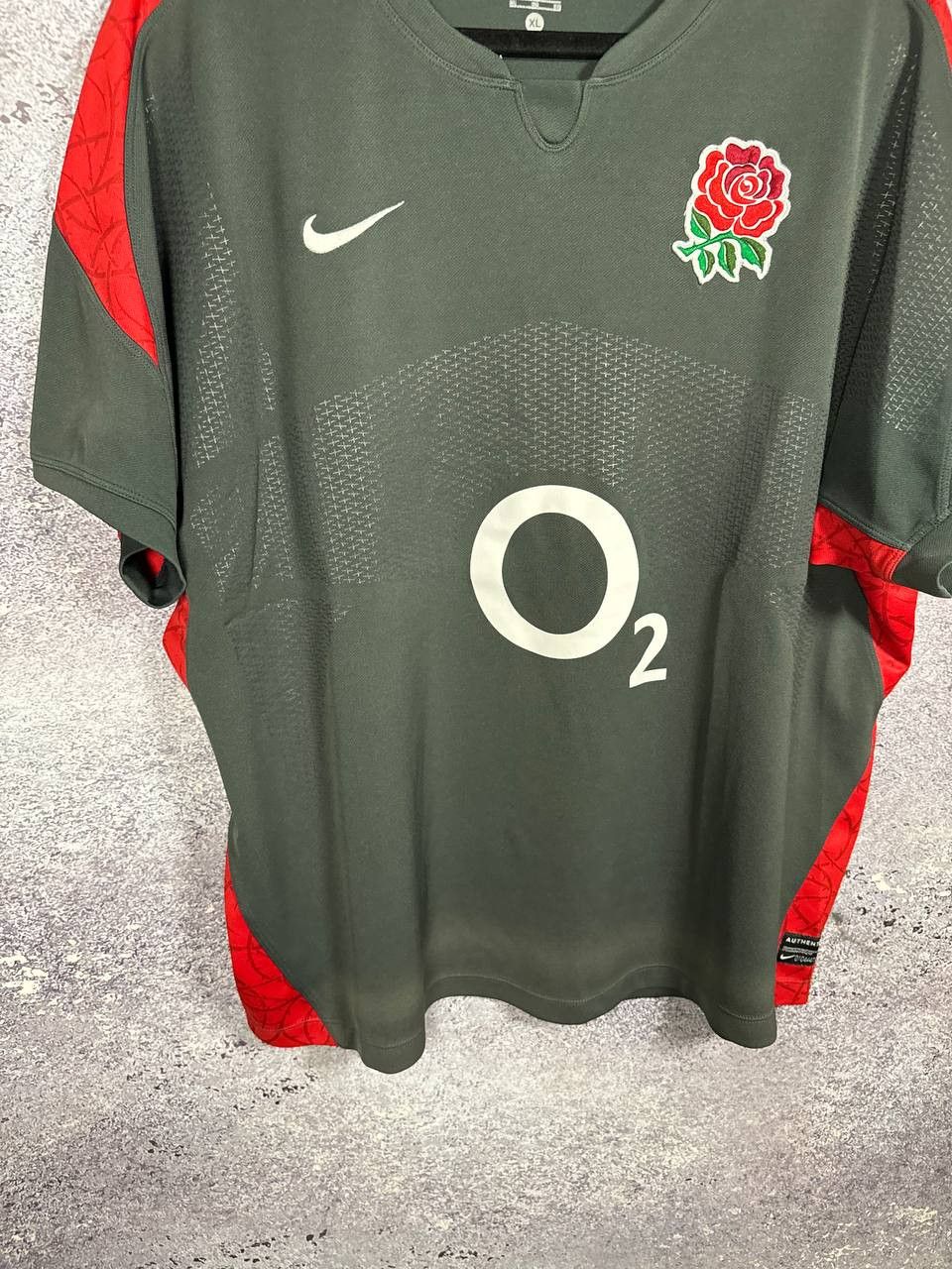 Nike Vintage England Rugby Union Nike O2 Jersey XL Size US XL / EU 56 / 4 - 5 Thumbnail