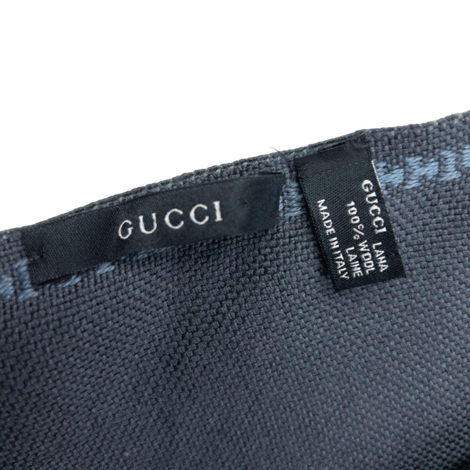 Gucci Vintage 2000s Gucci Wool Scarf Size ONE SIZE - 5 Thumbnail