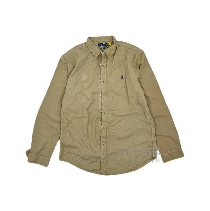 Polo Ralph Lauren Polo Ralph Lauren SS20 Logo Embroidered Oxford Long Sleeve Size US XL / EU 56 / 4 - 2 Thumbnail