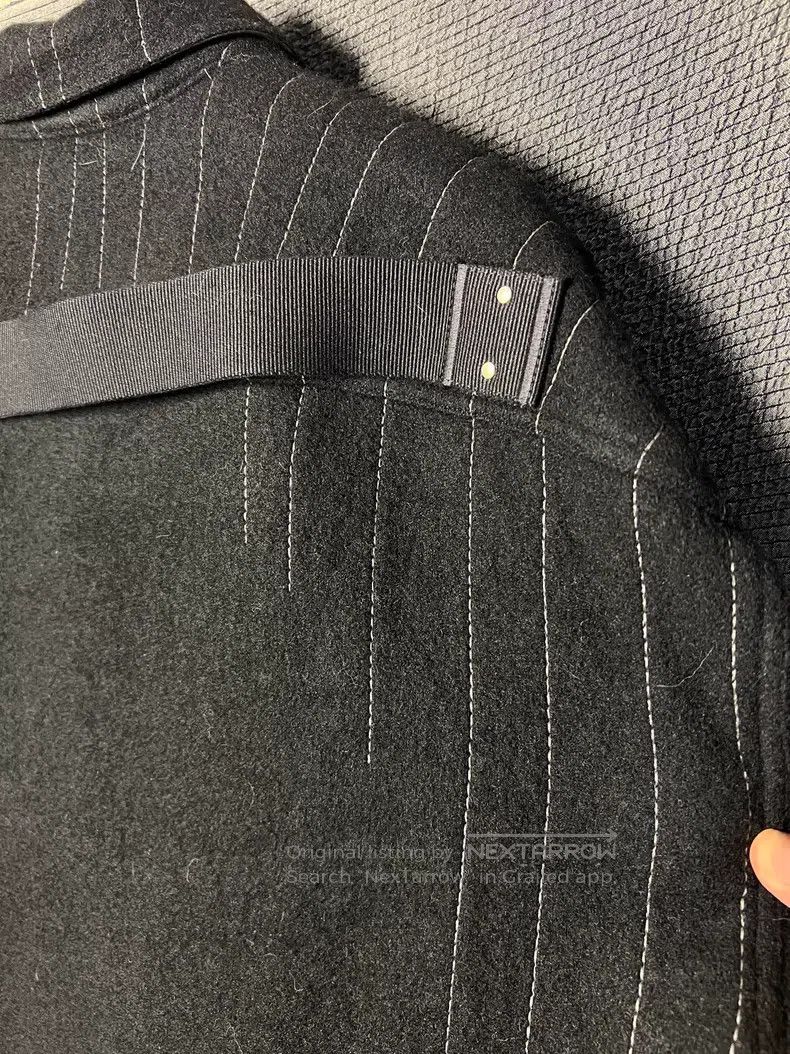 Rick Owens Rick Owens Embroidered Wool Workwear Shirt Jacket Size US S / EU 44-46 / 1 - 5 Thumbnail
