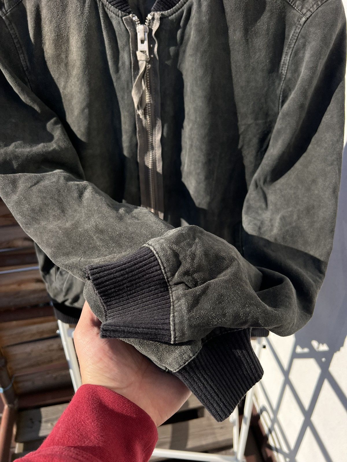 Allsaints Allsaints Touvier Goat Leather Bomber Size US M / EU 48-50 / 2 - 7 Thumbnail
