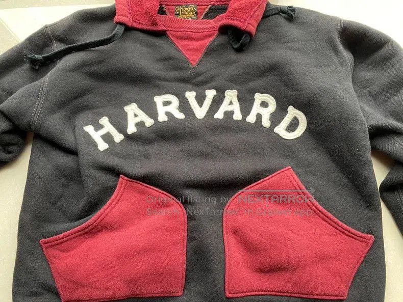 Freewheelers Freewheelers Harvard Hooded Sweatshirt . Size US M / EU 48-50 / 2 - 3 Thumbnail