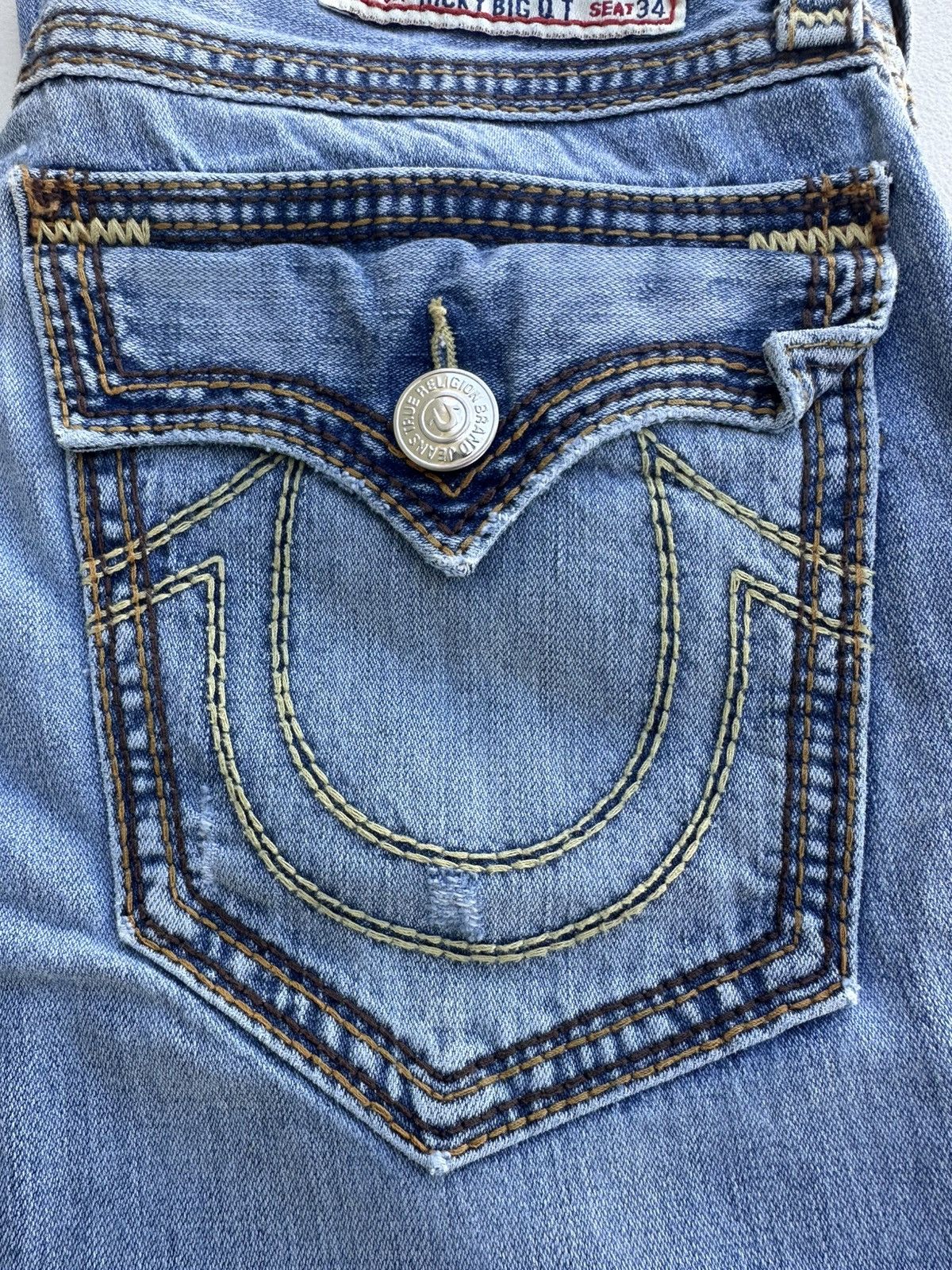 True Religion True Religion Ricky Big Q T jeans Size US 33 - 2 Thumbnail