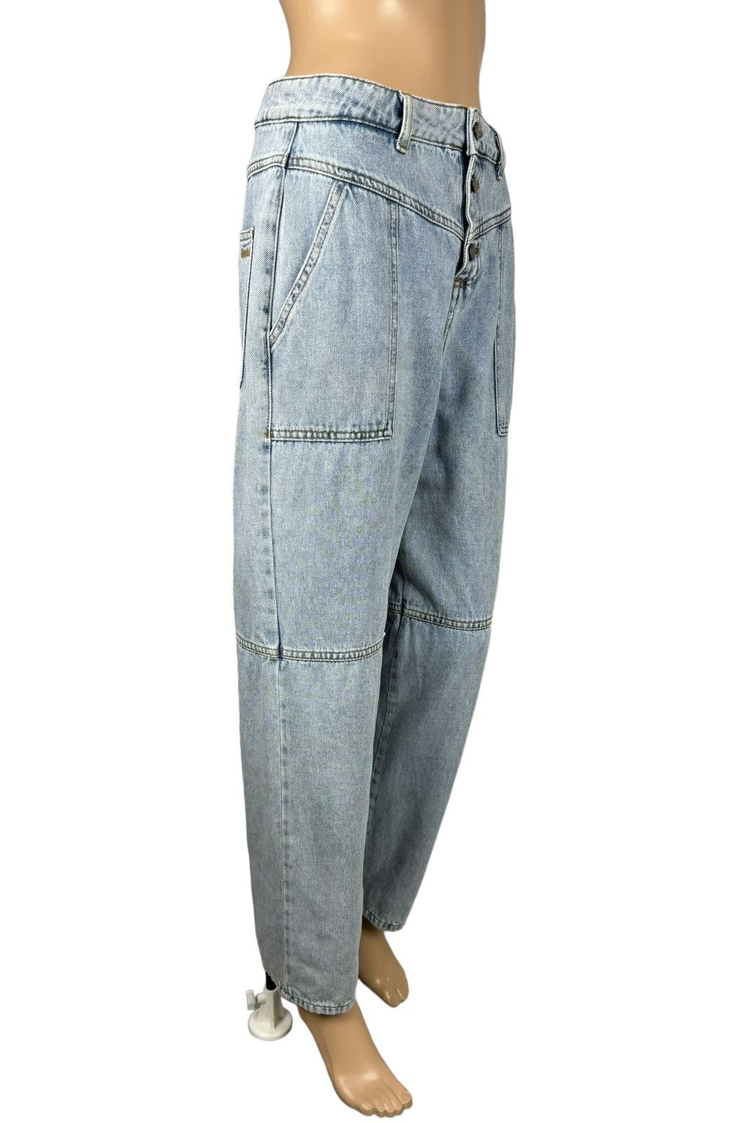 ba&sh Ba&sh Tanguy Cotton Cargo Jeans size S Size 26" / US 2 / IT 38 - 3 Thumbnail