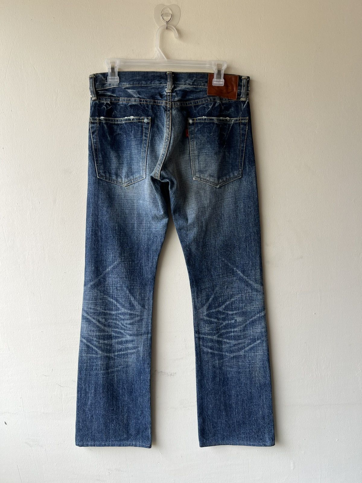 Eternal Vintage Eternal Japan Distressed Denim Flare Jeans Size US 28 / EU 44 - 3 Thumbnail