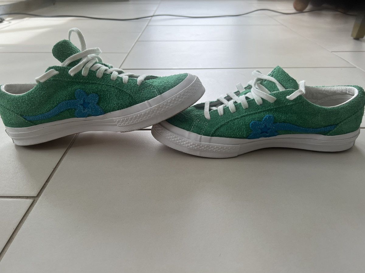 Converse × Golf le Fleur Converse Golf Le Fleur One Star Jolly Green Size US 8.5 / EU 41-42 - 3 Thumbnail