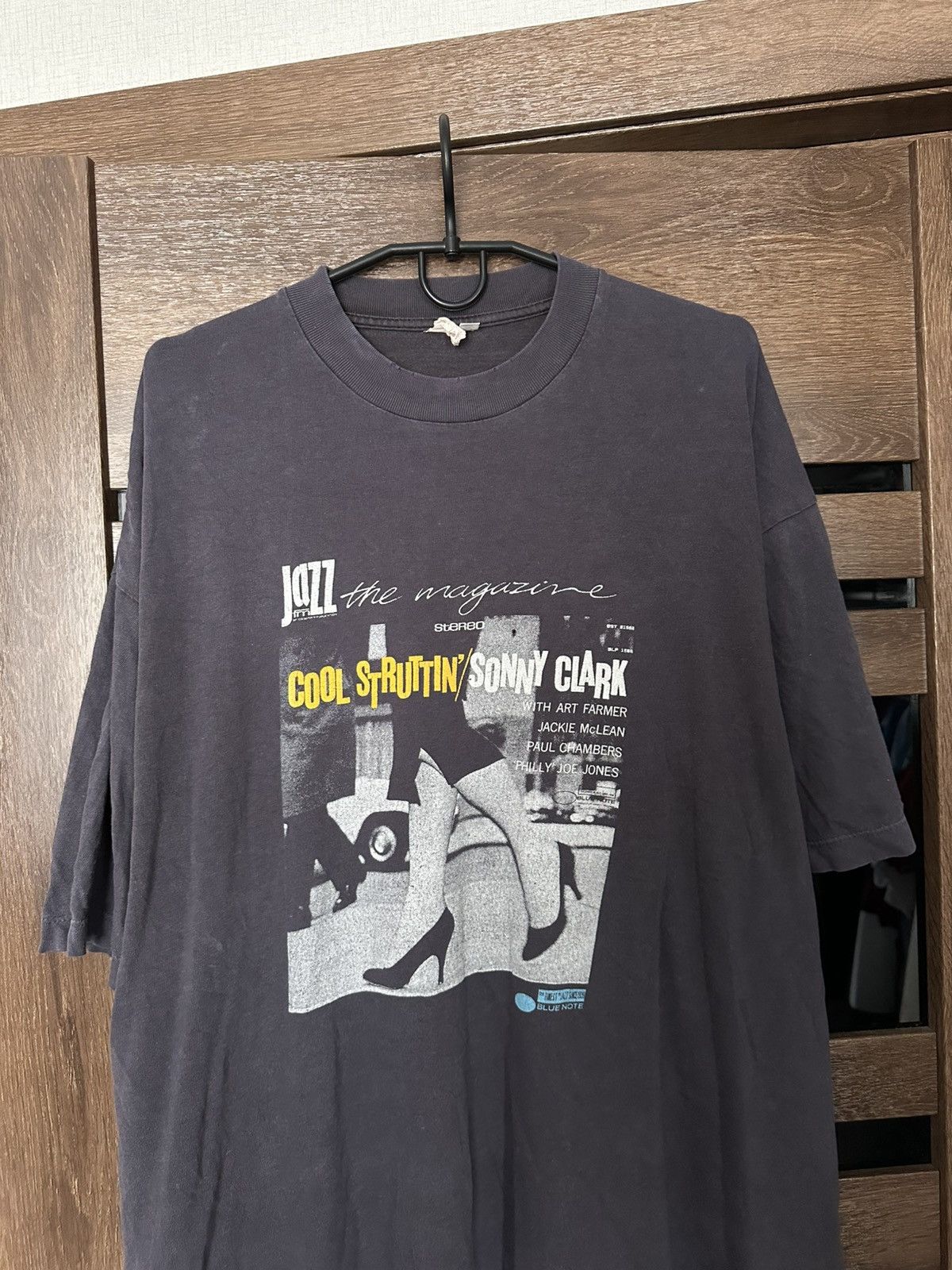 Band Tees Cool Struttin Sonny Clark Stereo Jazz Vintage T-Shirt 90s Size US XL / EU 56 / 4 - 5 Thumbnail