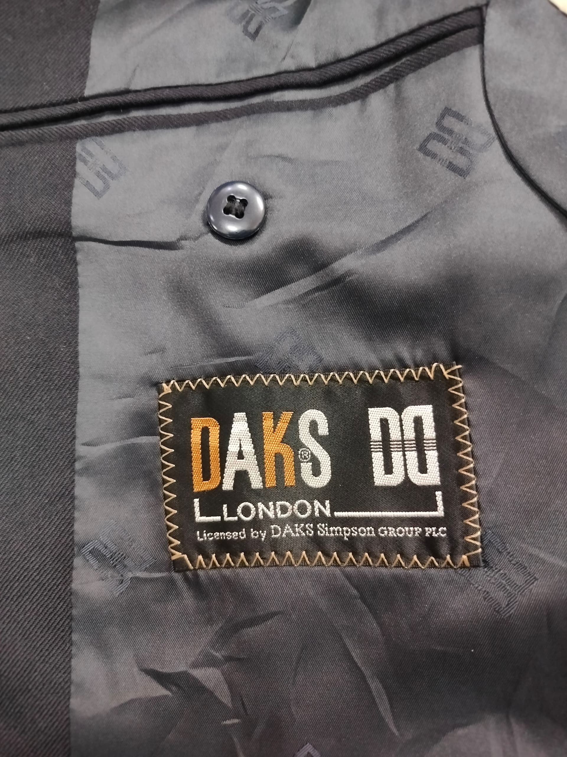 DAKS DAKS London Gold Button Blazer – British Ivy Classic (38R) Size 42R - 6 Thumbnail