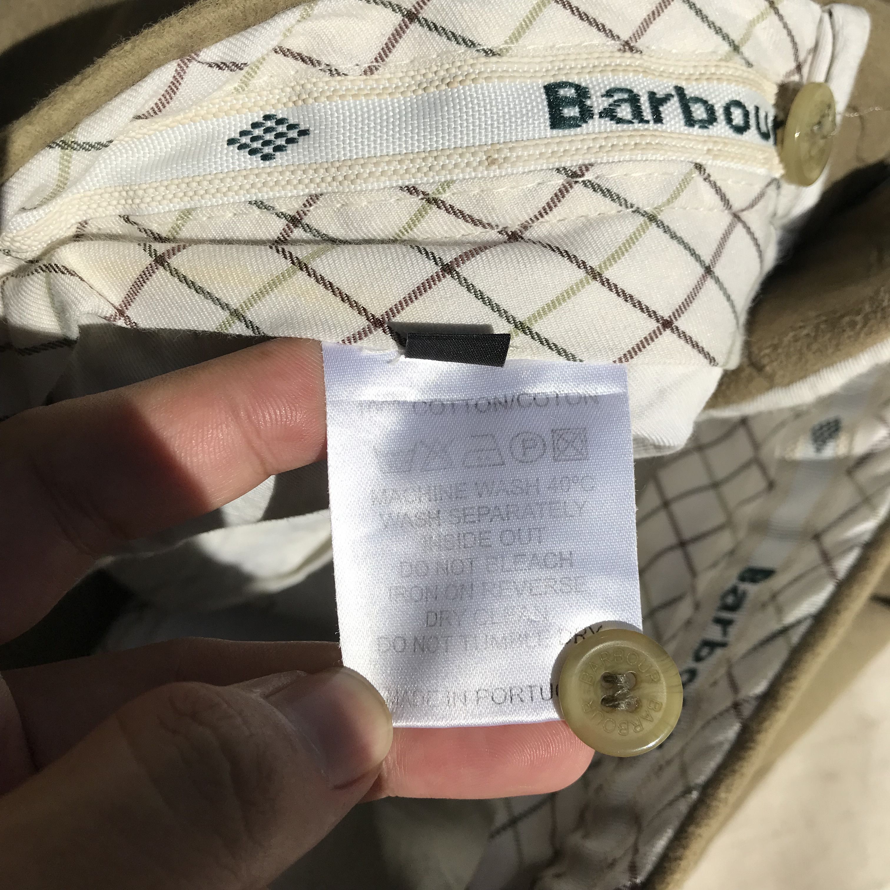 Barbour × Vintage Barbour 1987 A420 Vintage Moleskin Trouser Pants Made In Por Size US 32 / EU 48 - 15 Thumbnail