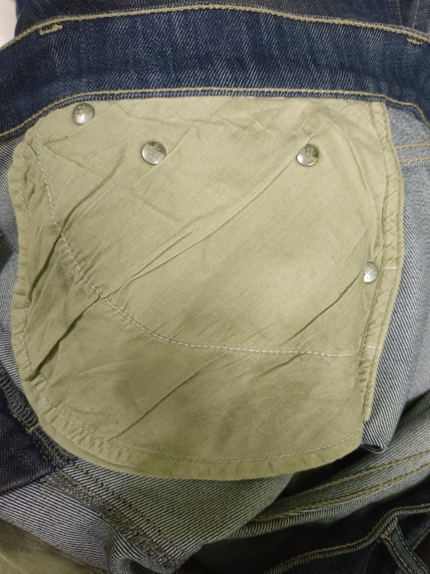 If Six Was Nine × Japanese Brand × Le Grande Bleu (L.G.B.) B3 B-Three Flare Customs Distressed Jeans Size 34" / US 12 / IT 48 - 19 Thumbnail