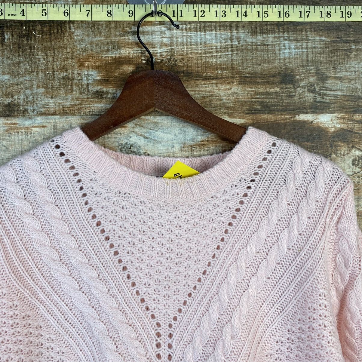 Vintage DL Forever 21 Pink vintage Knitwear #C1198 Size L / US 10 / IT 46 - 4 Thumbnail