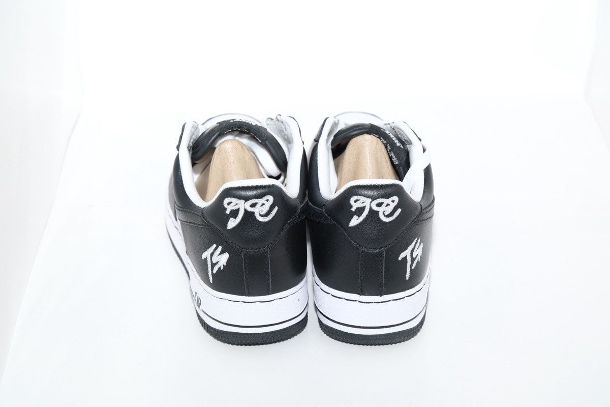 Nike Nike Air Force 1 Low x Terror Squad Black White Size 8.5 Size US 8.5 / EU 41-42 - 4 Thumbnail
