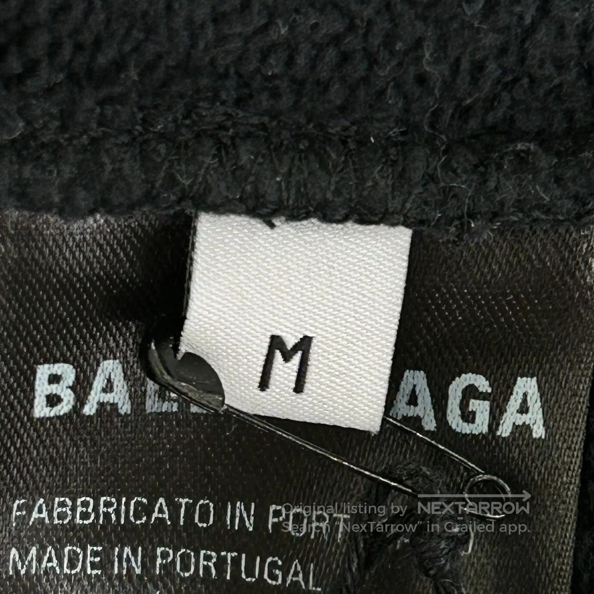 Balenciaga Balenciaga FW25 Black Lettered Sticker Tape Hoodie Size US M / EU 48-50 / 2 - 5 Thumbnail