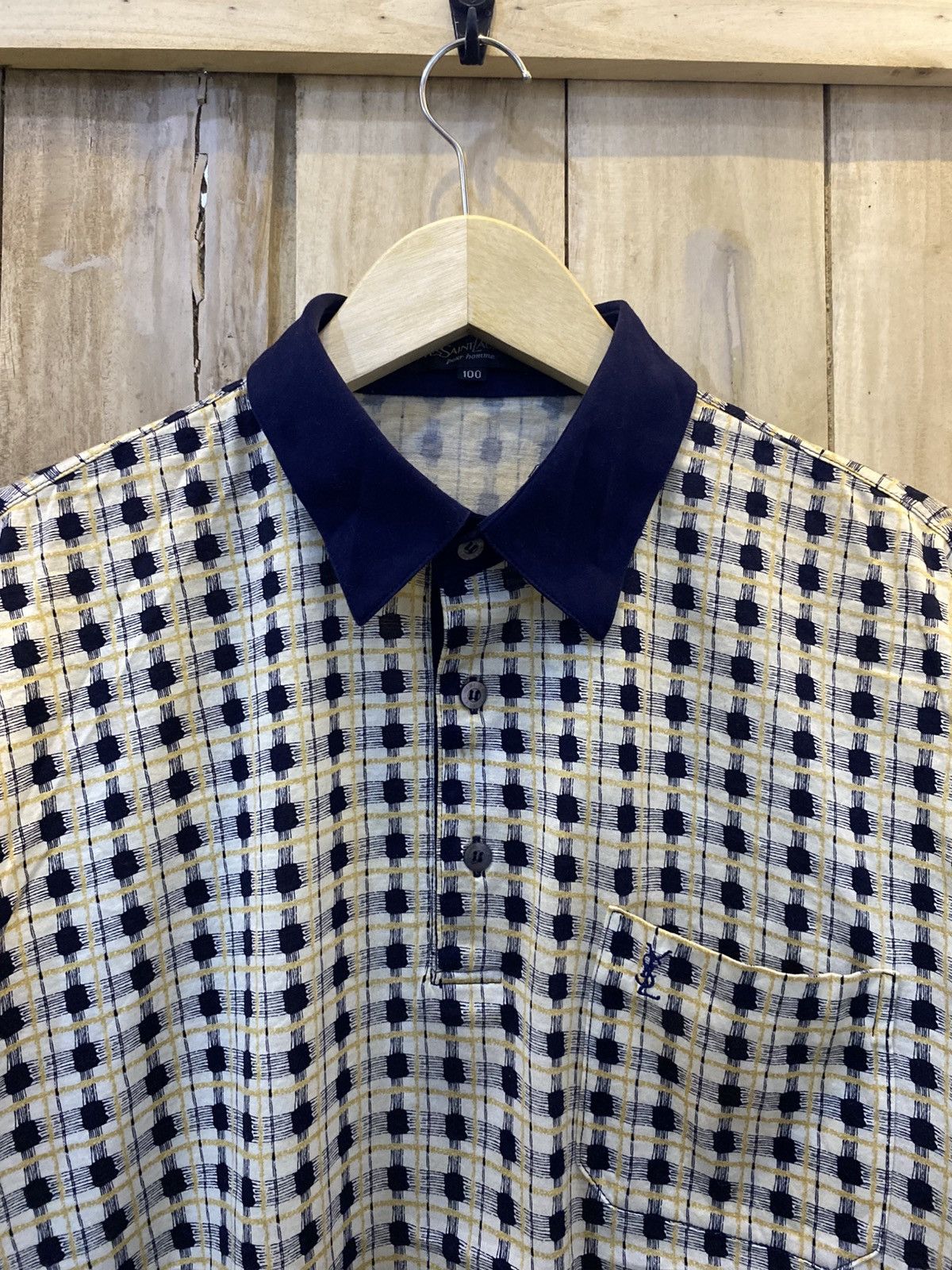 Yves Saint Laurent Ysl polo Size US L / EU 52-54 / 3 - 1 Thumbnail