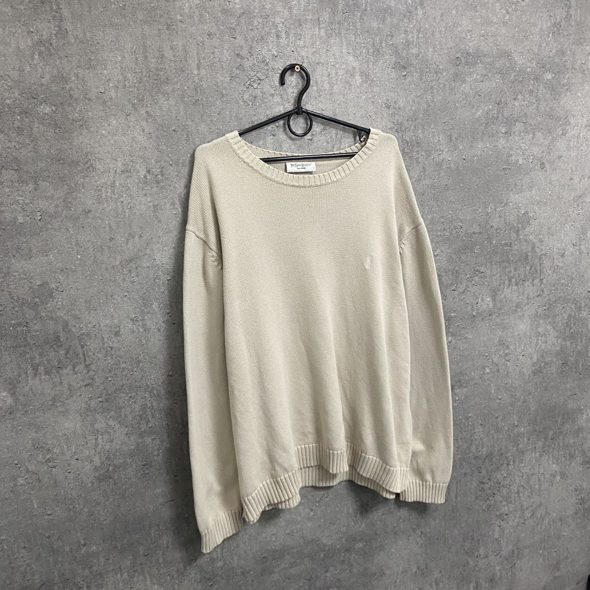 Yves Saint Laurent Heavy YSL Sweater Knit Thick Yves Saint Laurent Sweater Size US XL / EU 56 / 4 - 3 Thumbnail