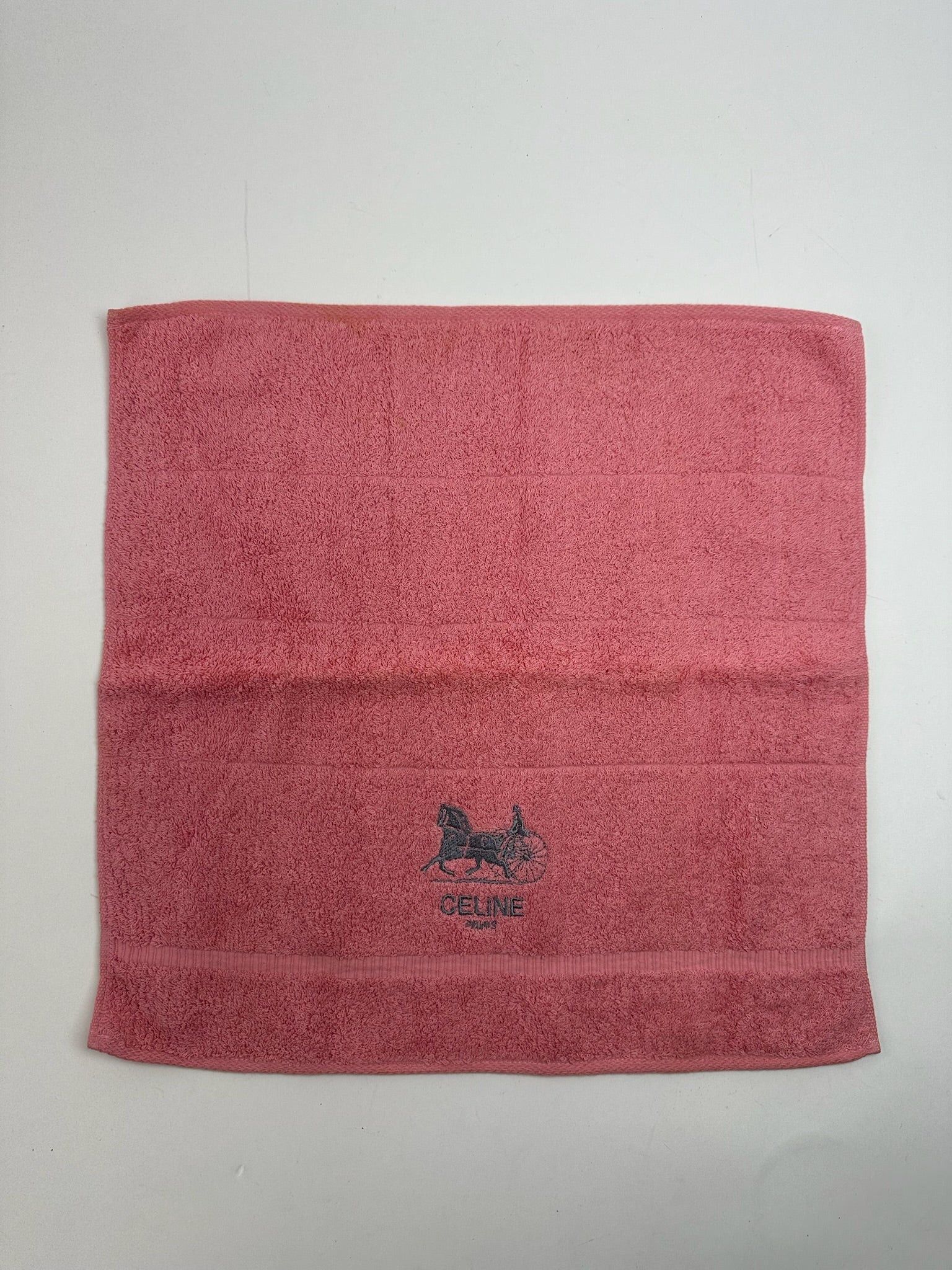 Celine Vintage Paris Scarf Red Size ONE SIZE - 1 Thumbnail