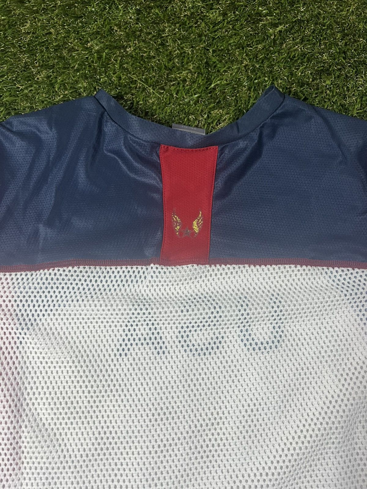 Nike Vintage Y2k USA Soccer Netted Streetwear MLS Olympic Jersey Size US S / EU 44-46 / 1 - 5 Thumbnail