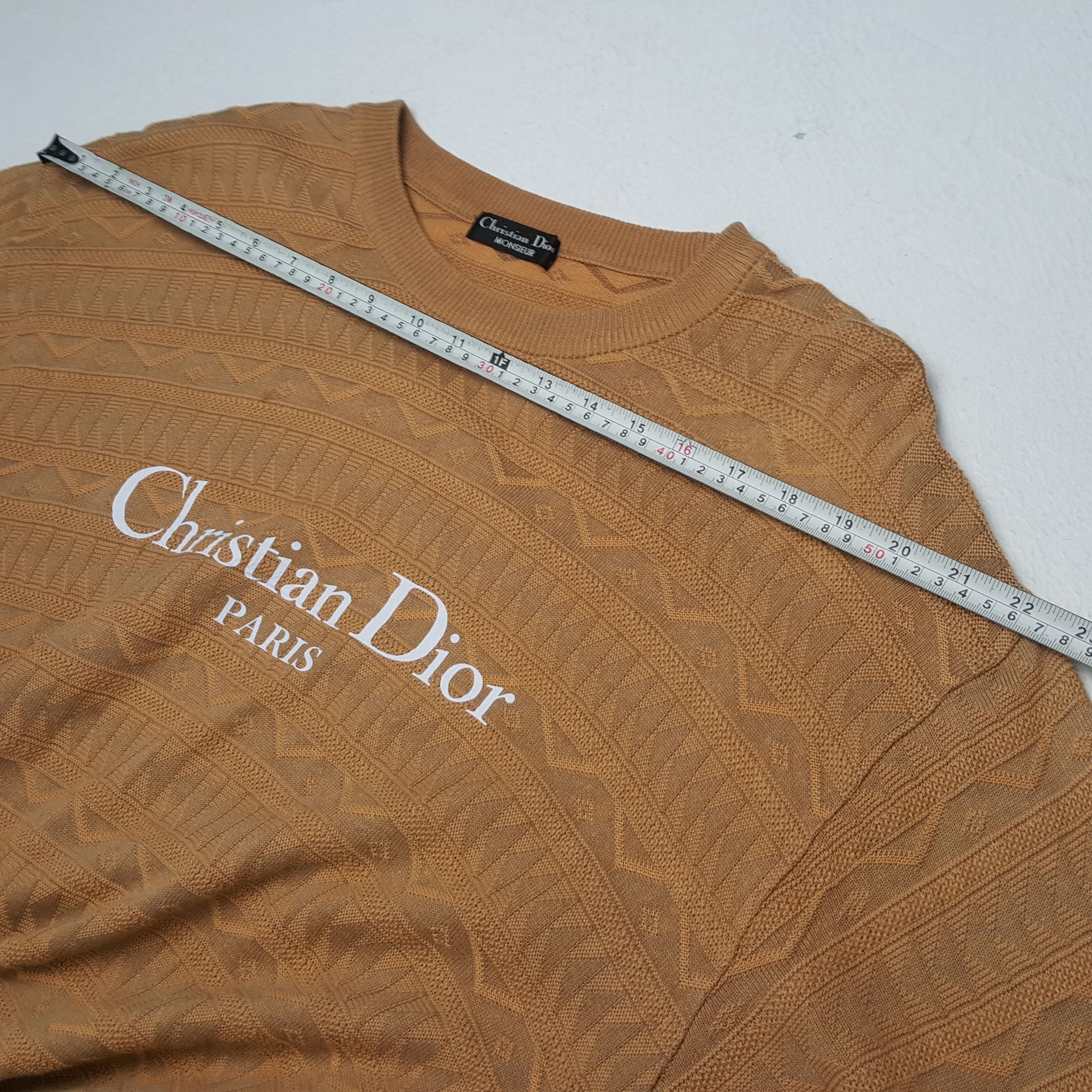 Christian Dior Monsieur × Vintage Vintage CHRISTIAN DIOR Italian Fashion Brand Sweatshirts Size US L / EU 52-54 / 3 - 4 Thumbnail