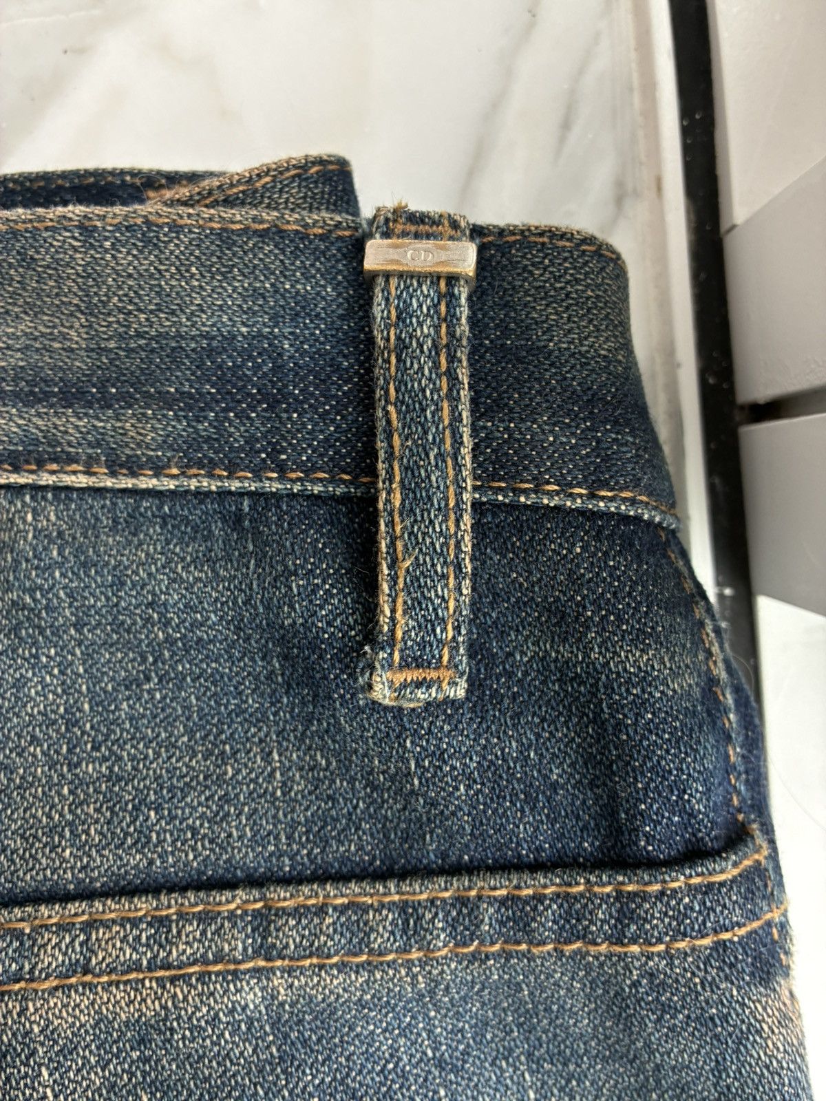 Dior SS05 DIOR HOMME RUST DENIM Size US 28 / EU 44 - 9 Thumbnail