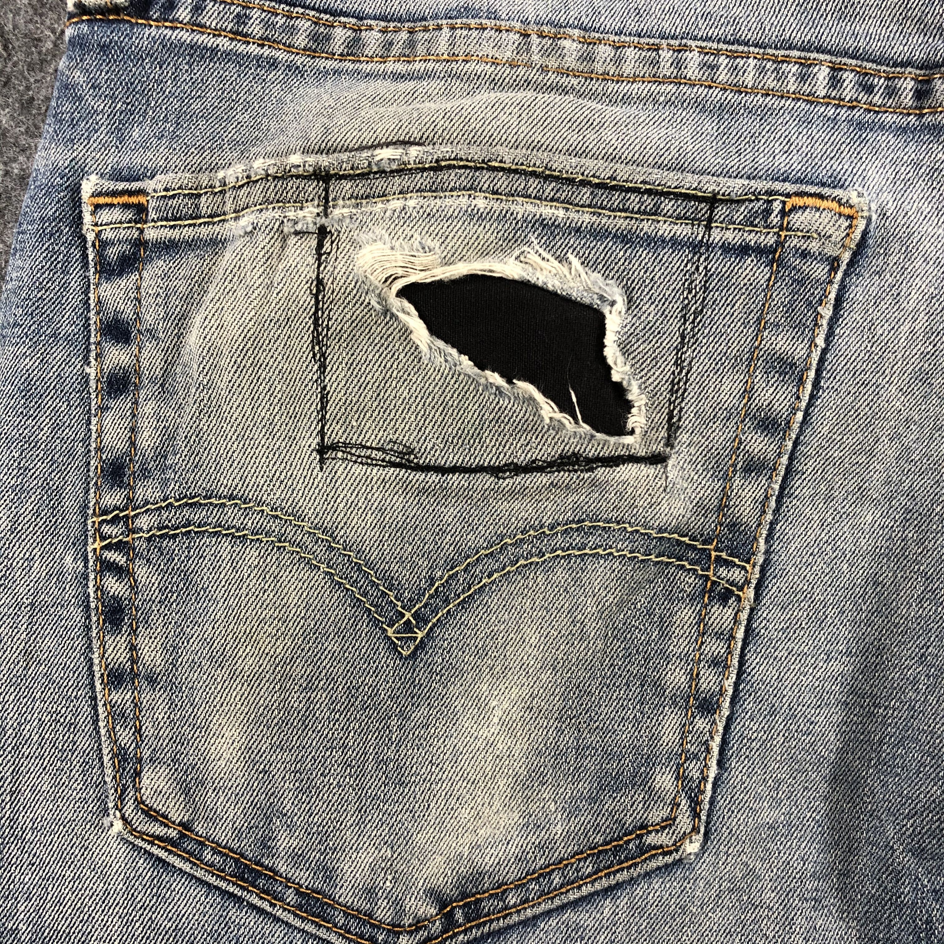 Levi's Vintage Blue Wash Levis 541 Jeans-J1682 Size US 35 - 8 Thumbnail
