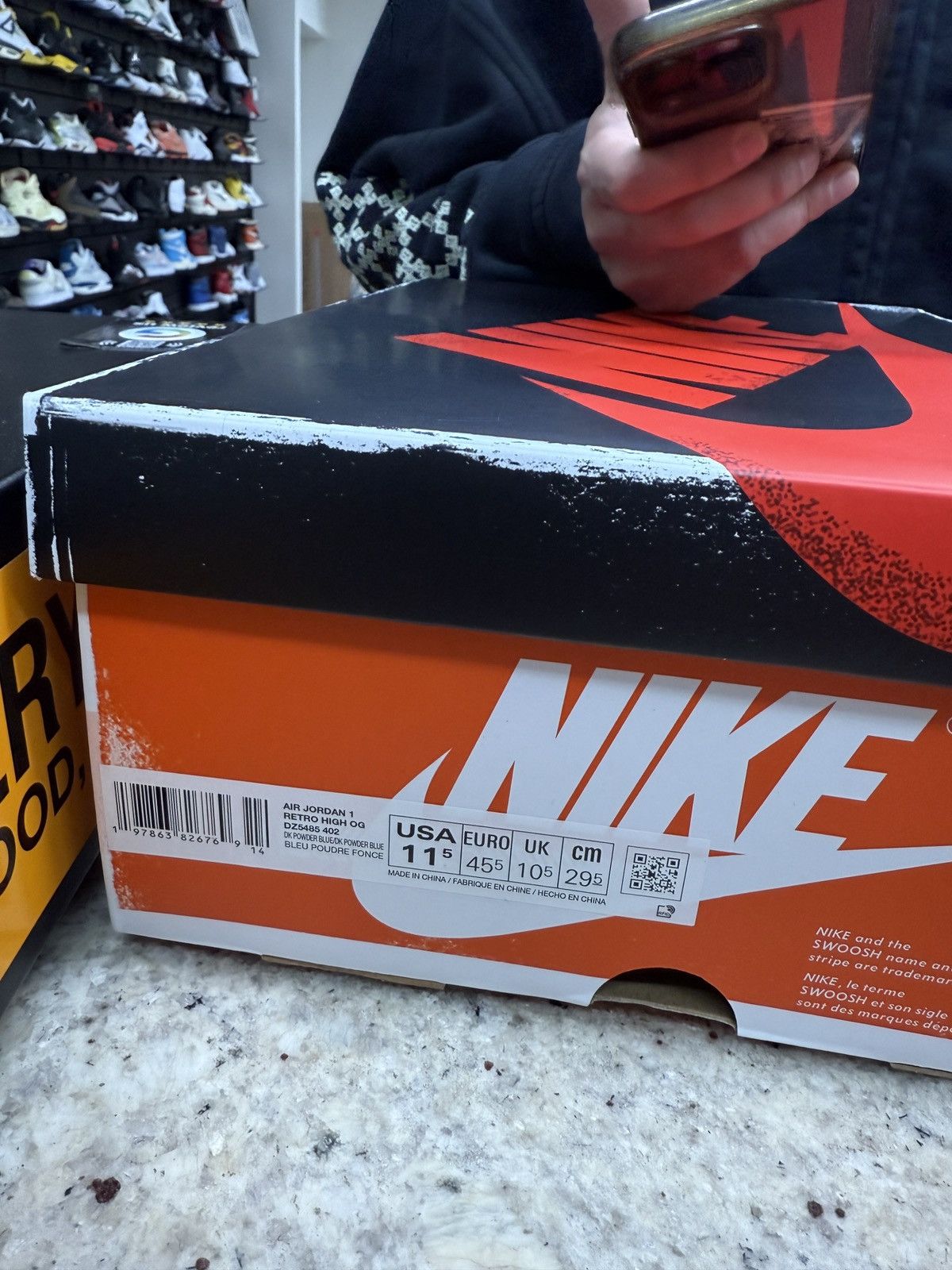 Jordan Brand Jordan 1 Retro High Og UNC Reimagined Size US 11.5 / EU 44-45 - 8 Thumbnail
