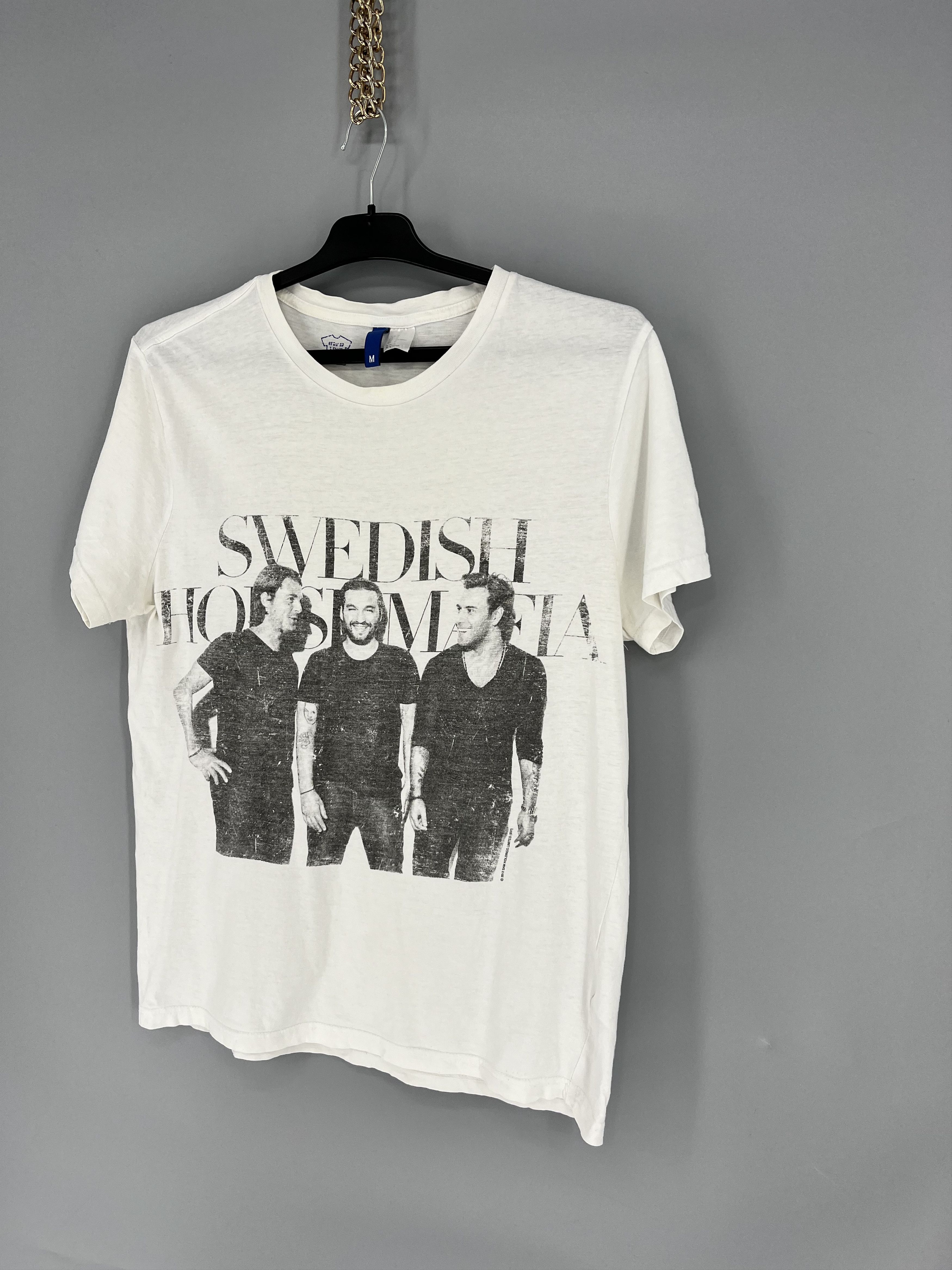 Band Tees Vintage Swedish House Mafia Big Logo Full Print Tshirt M Size US M / EU 48-50 / 2 - 3 Thumbnail