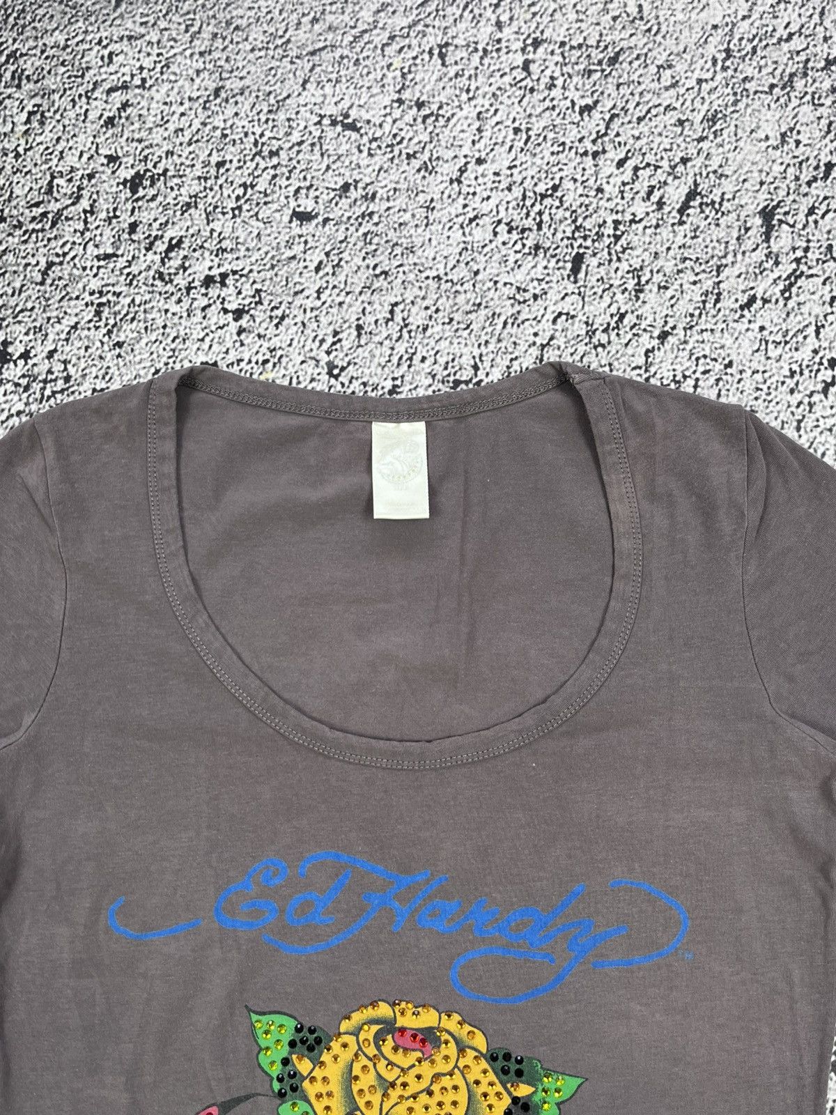 Ed Hardy Vintage Y2K Ed Hardy Logo t shirt streetwear size M Size M / US 6-8 / IT 42-44 - 3 Thumbnail