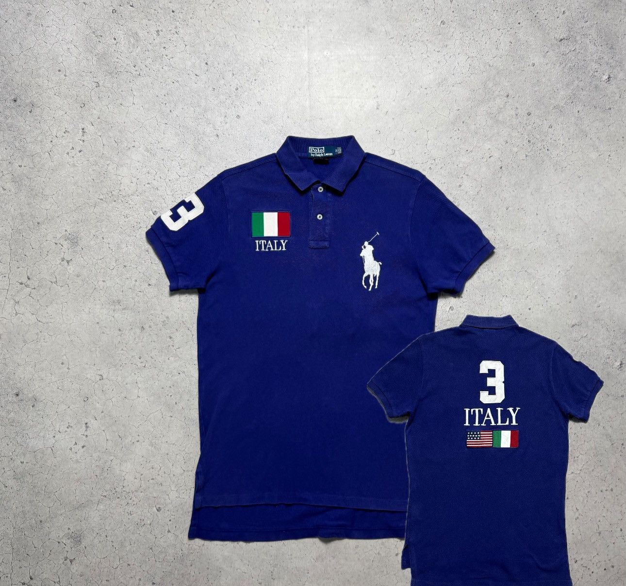 Polo Ralph Lauren Italy #3 Big Pony Chief Keef Vintage