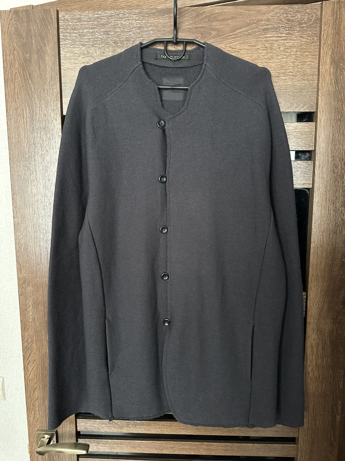 hannes roether Hannes Roether Wool Jacket Cardigan Size US XL / EU 56 / 4 - 1 Thumbnail