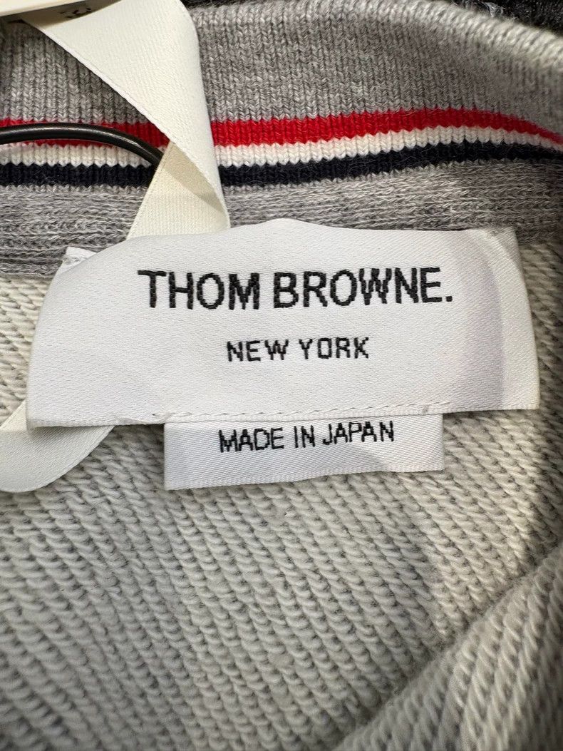 Thom Browne Thom Browne Shark embroidered hoodie Size US L / EU 52-54 / 3 - 6 Thumbnail