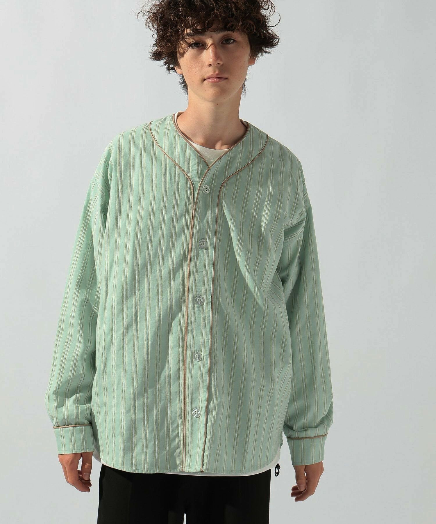 Other Niko and ... Japan Boxy Striped Baseball Shirt Size US M / EU 48-50 / 2 - 1 Thumbnail