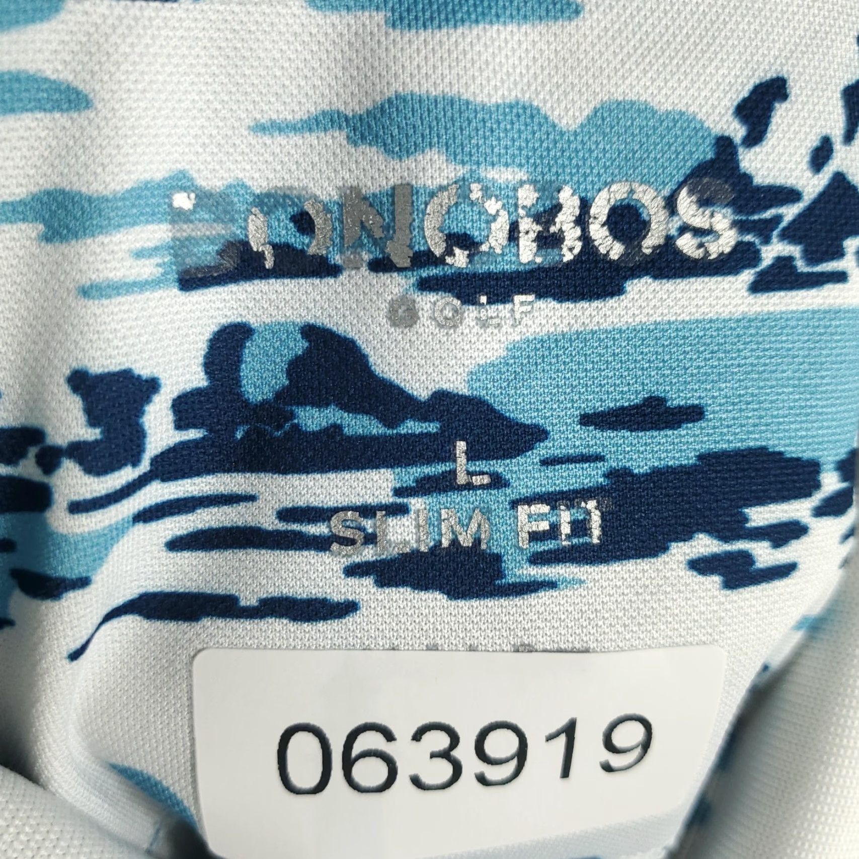 Bonobos Bonobos Polo Shirt Mens Large Blue White Lighthouse Print Slim Fit Short Sleeve Size US L / EU 52-54 / 3 - 6 Thumbnail