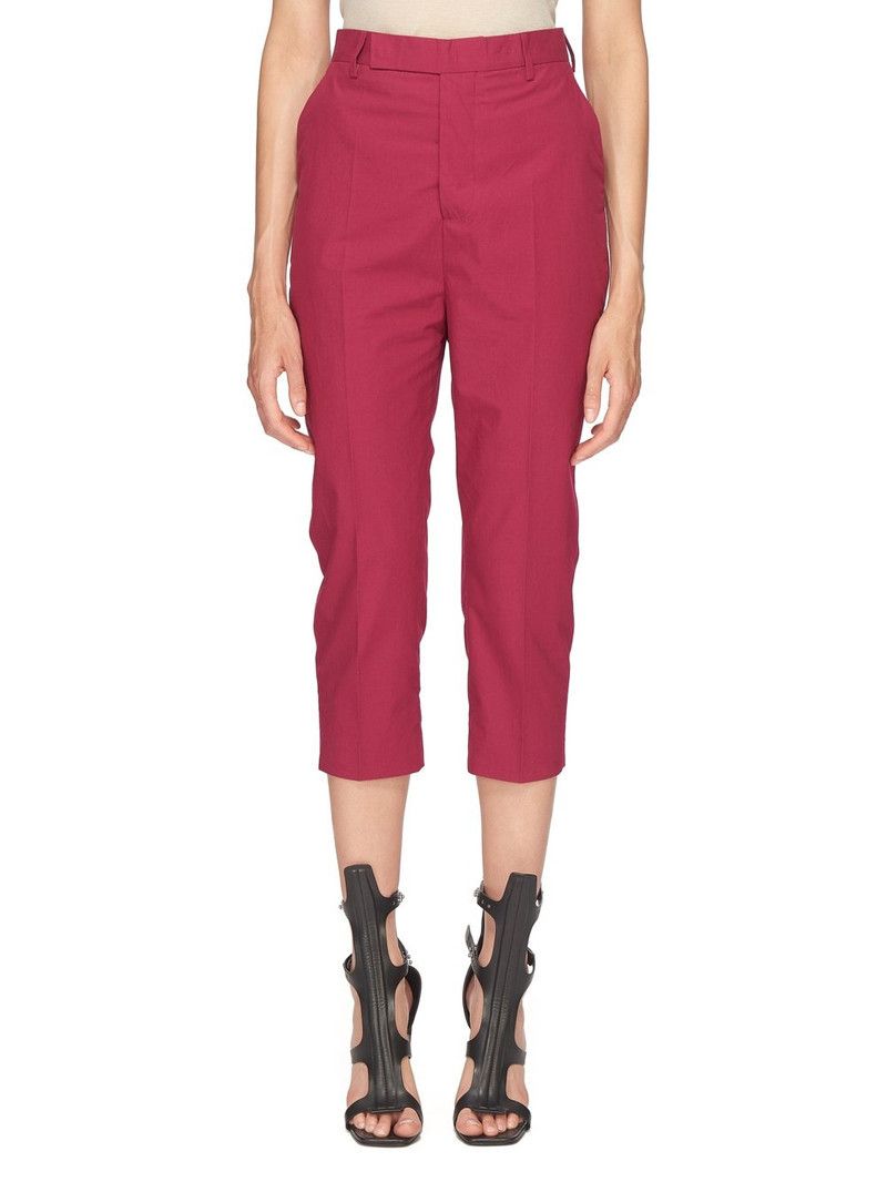 Rick Owens o1y0126 Casual Pant in Magenta Size 28" / US 6 / IT 42 - 1 Thumbnail