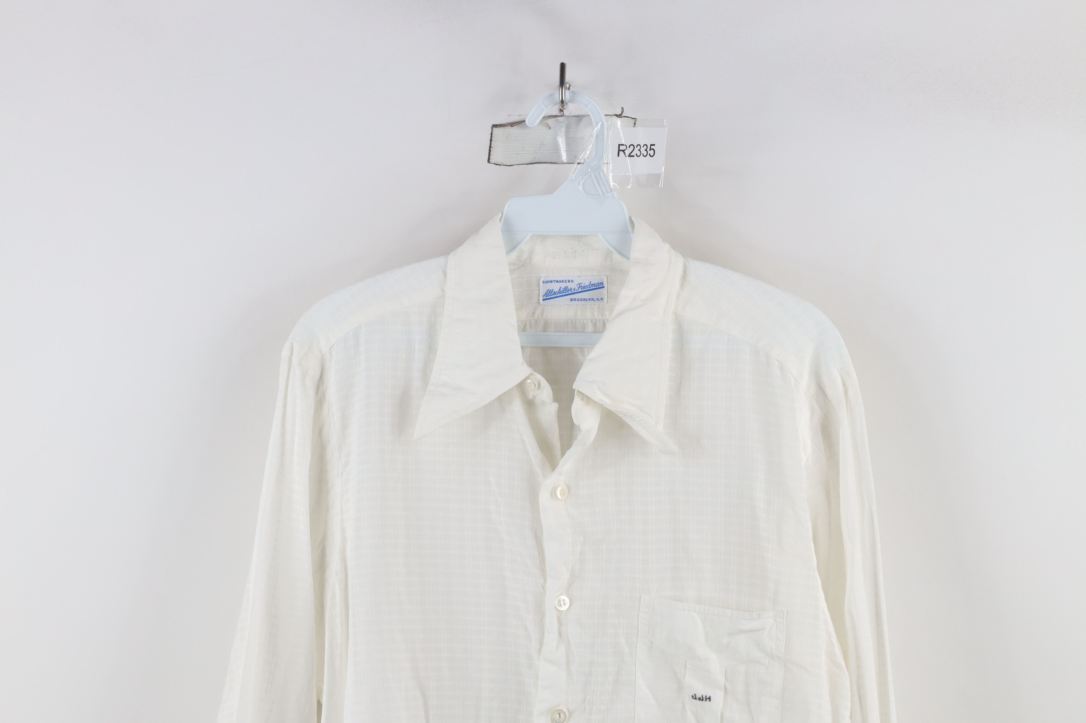 Vintage Vintage 50s 60s Streetwear Checkered Cuff Button Shirt USA Size US L / EU 52-54 / 3 - 2 Thumbnail