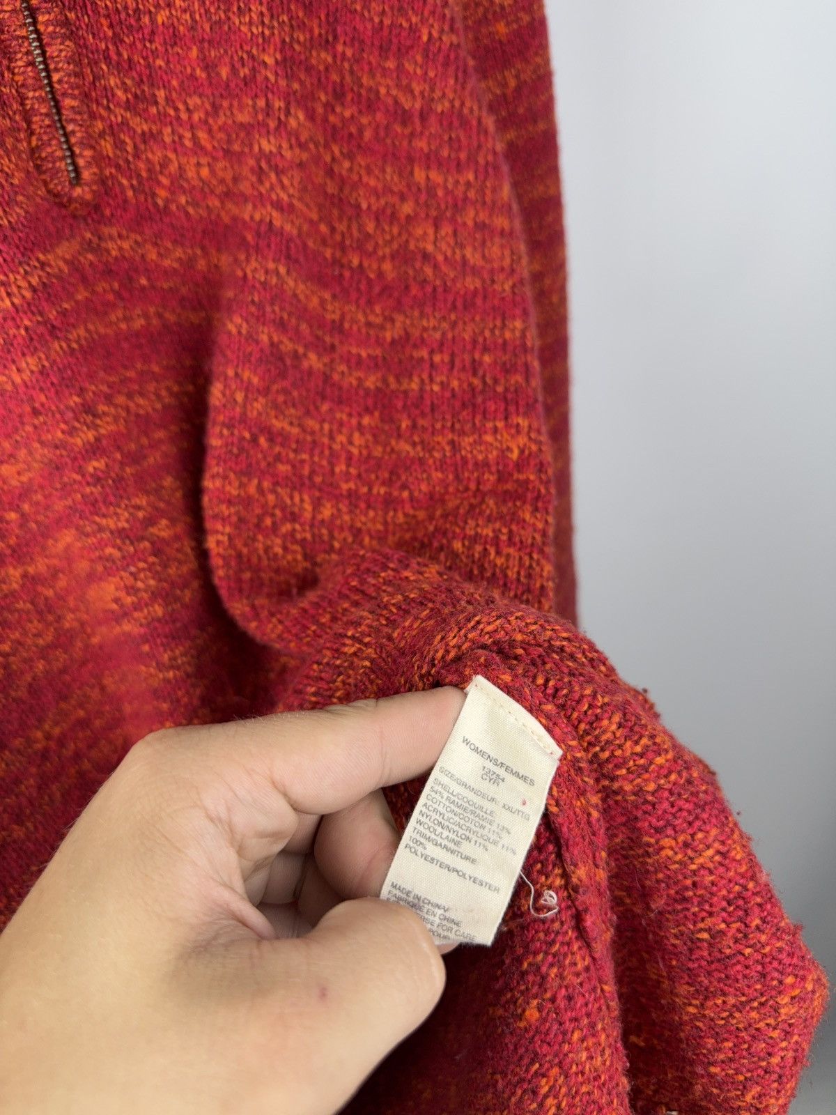 Woolrich Woolen Mills Vintage 90s Woolrich Retro Y2K Sweater USA Avant Garde Size XXL / US 16-18 / IT 52-54 - 7 Thumbnail