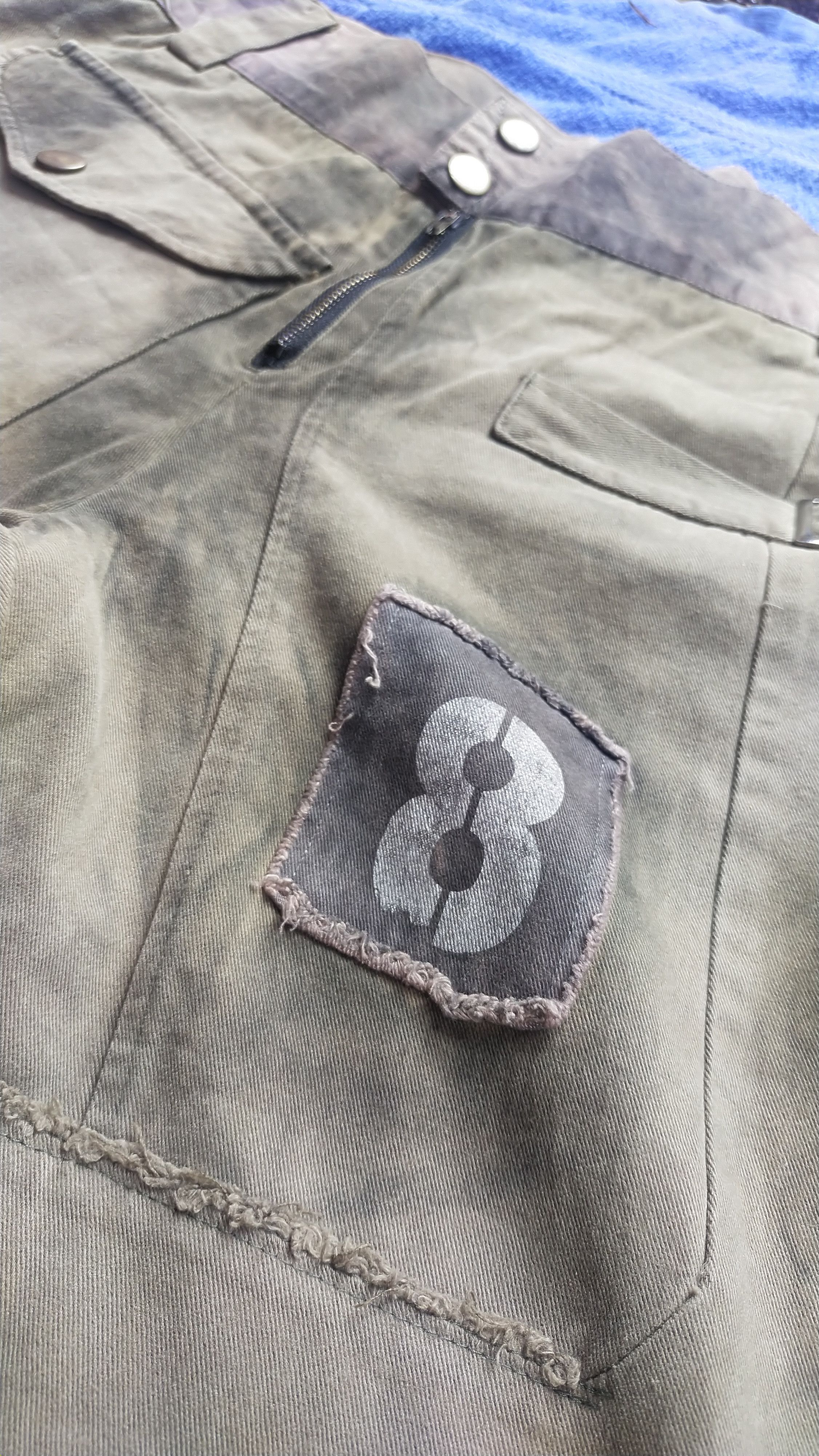 Japanese Brand Order Plus Cargo Distressed Pants Size US 34 / EU 50 - 8 Thumbnail