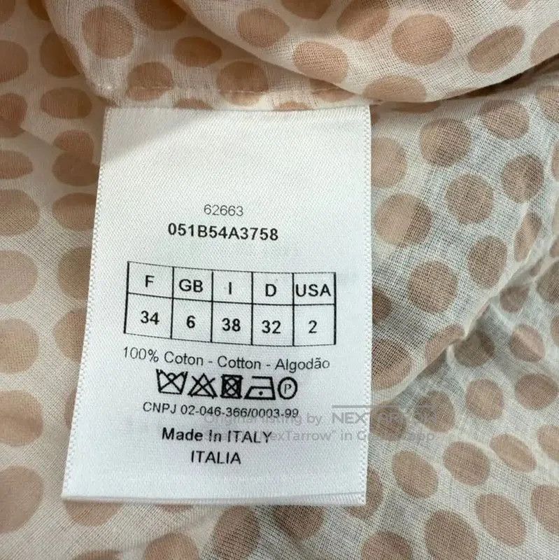 Dior Dior Pink Cotton XS Women's Shirt . Size XS / US 0-2 / IT 36-38 - 3 Thumbnail