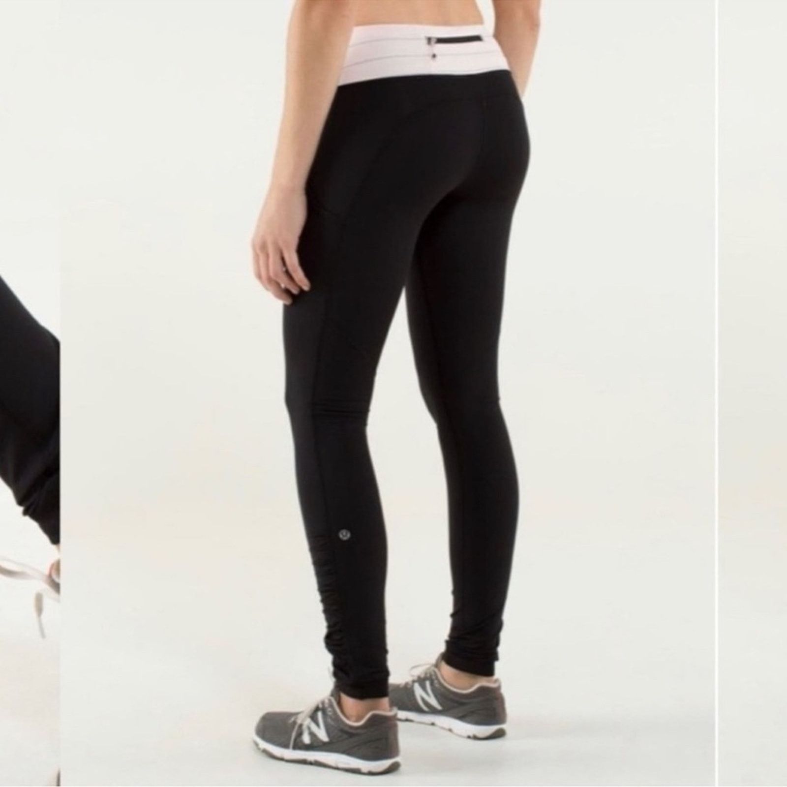 Lululemon Lululemon Speed Tight Interlock Leggings Black Size 6 Size 28" / US 6 / IT 42 - 4 Thumbnail