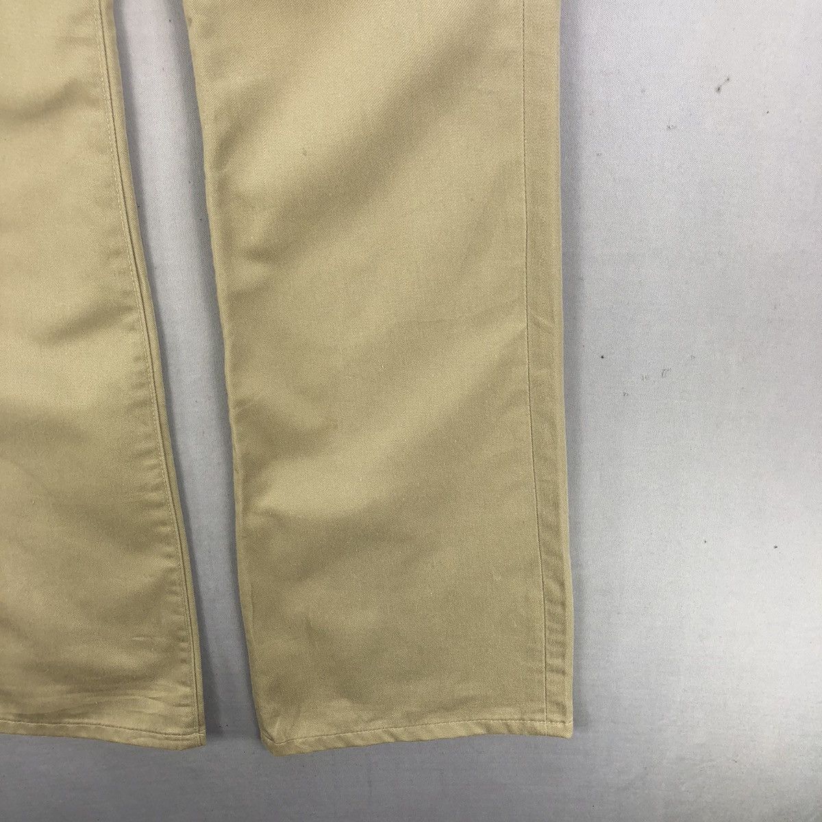 Japanese Brand Vintage 2000s Risot Rhinestone Low Rise Flare Bushpants Size 31" - 3 Thumbnail