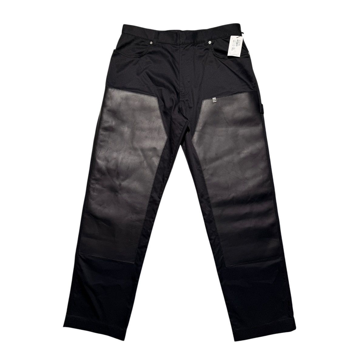 1017 ALYX 9SM Leather panel carpenter pant Size US 34 / EU 50 - 1 Thumbnail